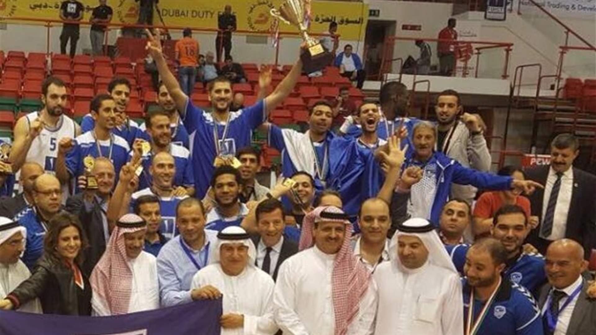 النجم الرادسي التونسي يحرز لقب بطولة دبي الدولية للسلة