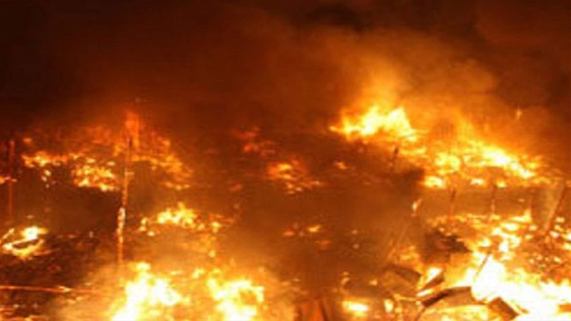 Fire extinguished in Nejmeh Square in Sidon