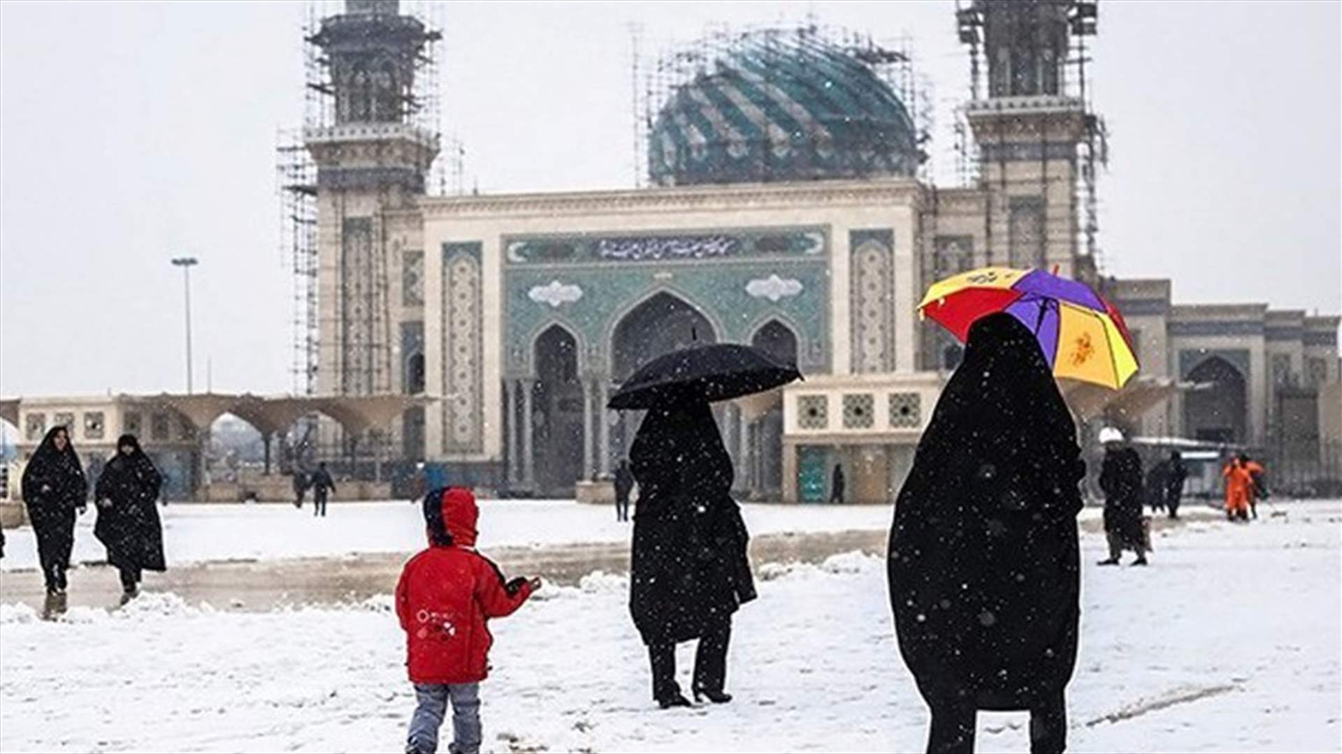 في ايران...تساقط كثيف للثلوج