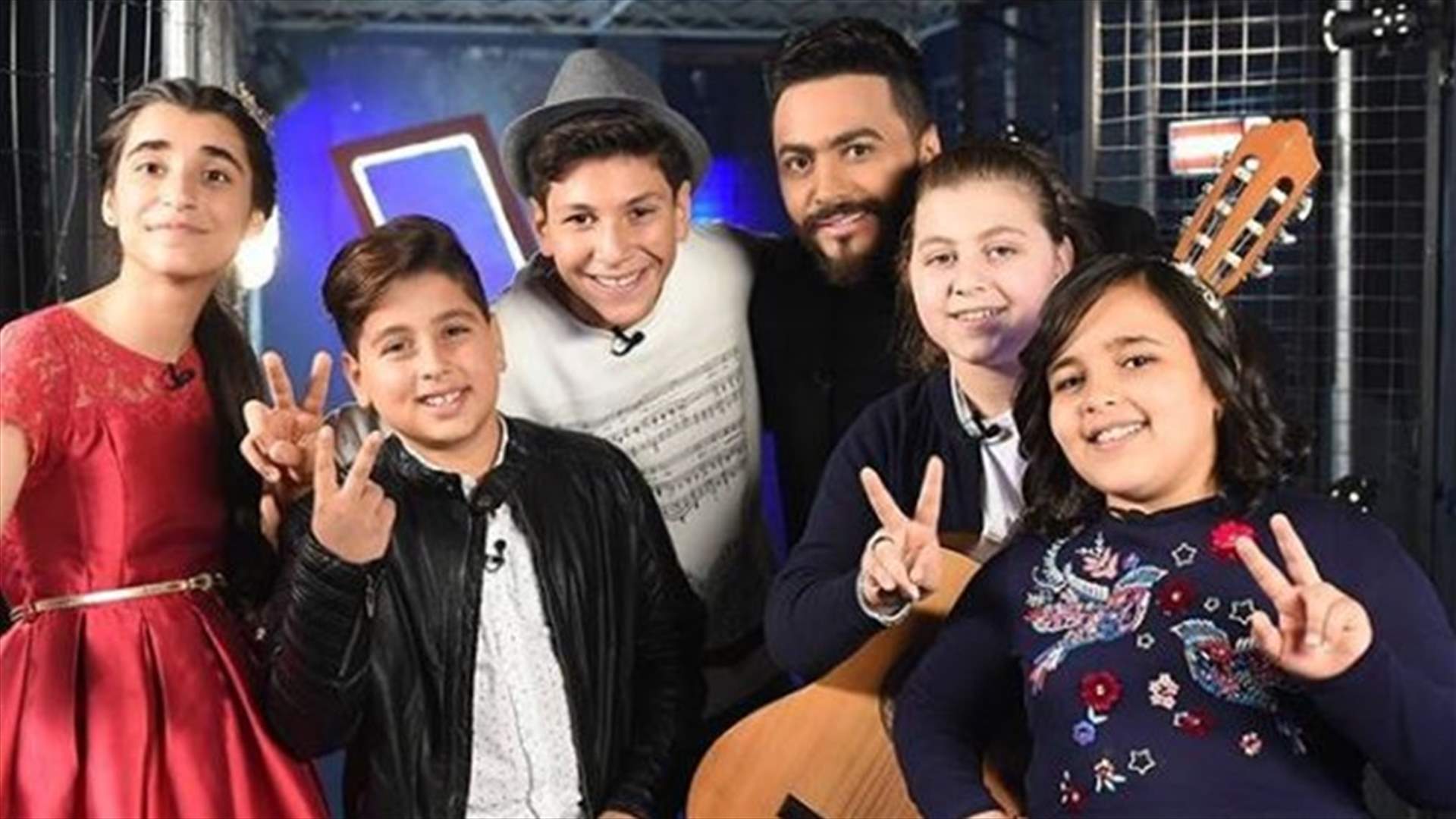 من هي المواهب التي تأهلت الى نهائيات The Voice Kids في فريق تامر حسني؟