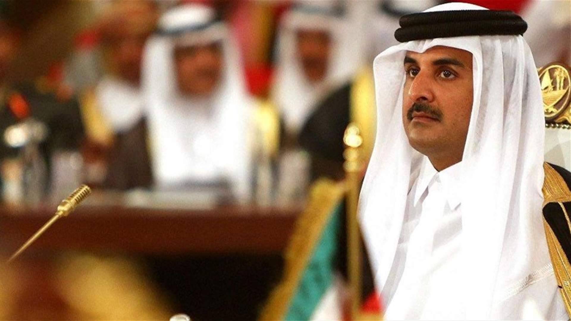 أمير قطر يعزي الرئيس الاماراتي بوفاة والدته