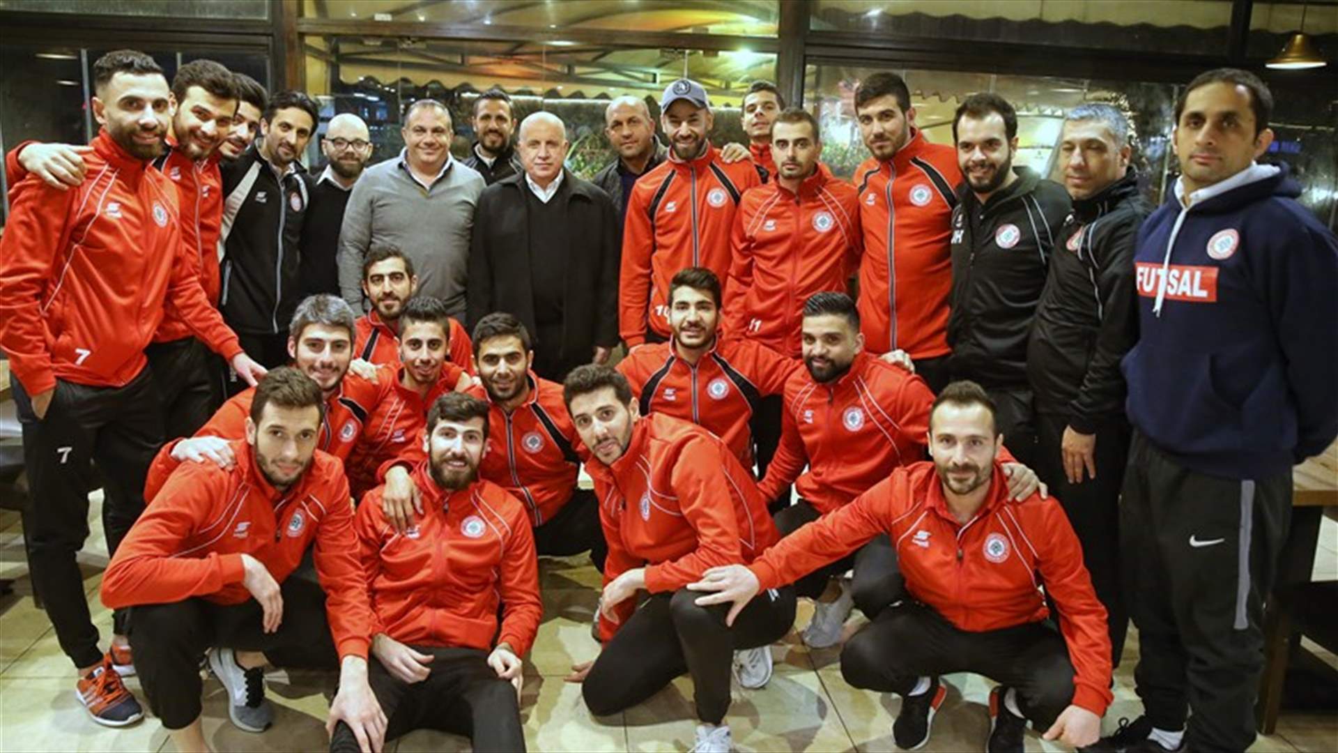 منتخب لبنان لكرة الصالات الى تايوان غداً