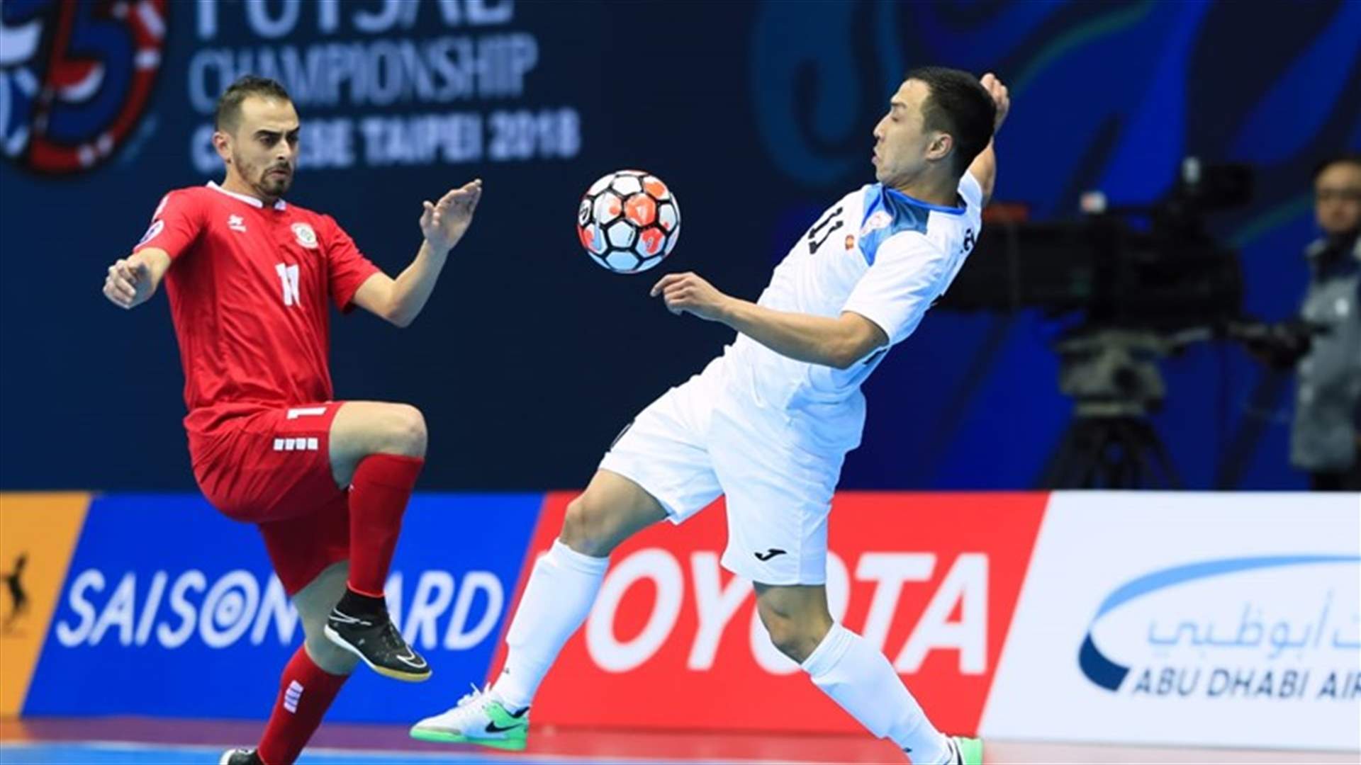 منتخب لبنان بكرة الصالات يهدر الفوز ويتعادل ٢-٢ مع قيرغزستان