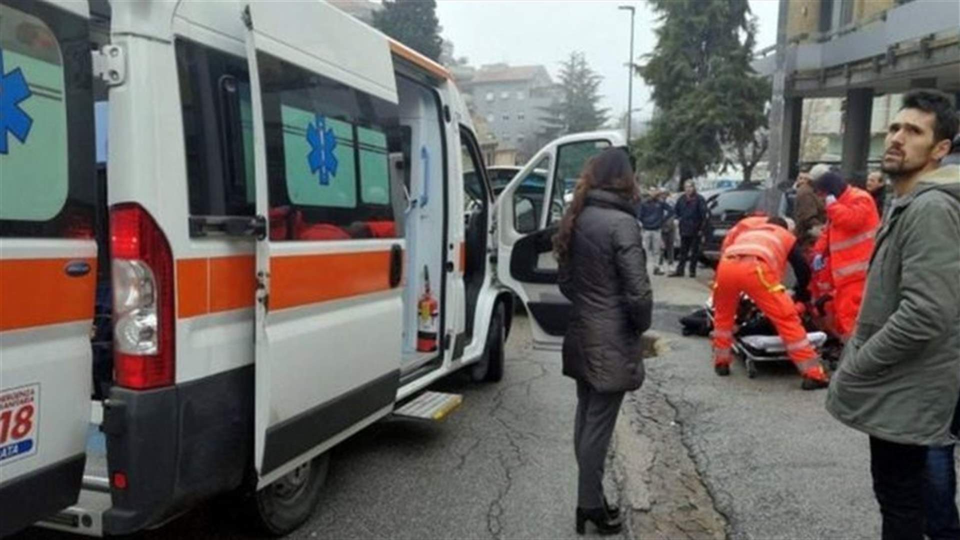 Italian man held after driving through city shooting at black people