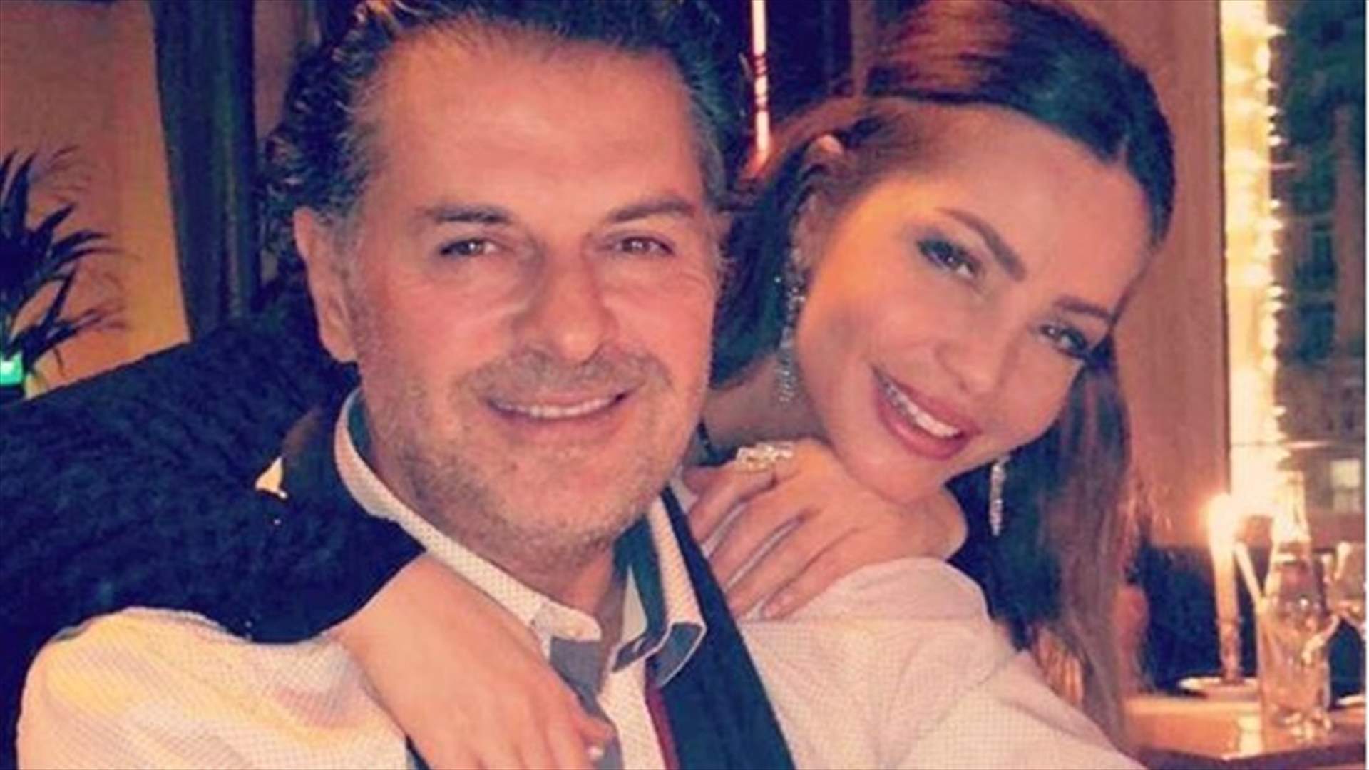 بالفيديو – ديو يجمع راغب علامة وزوجته... "أنا اسمي حبيبك"