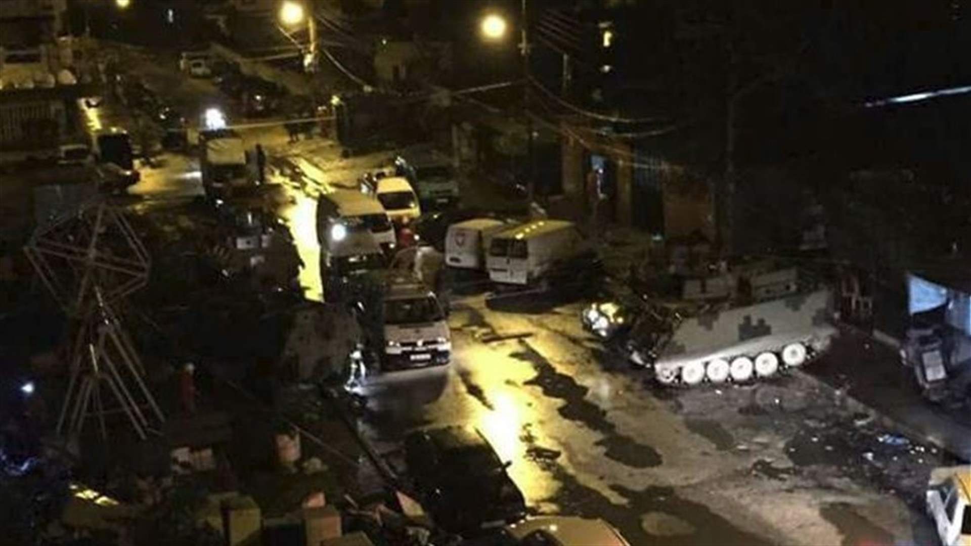 الجيش فجر قنبلتين من مخلفات مواجهة الامس في باب التبانة
