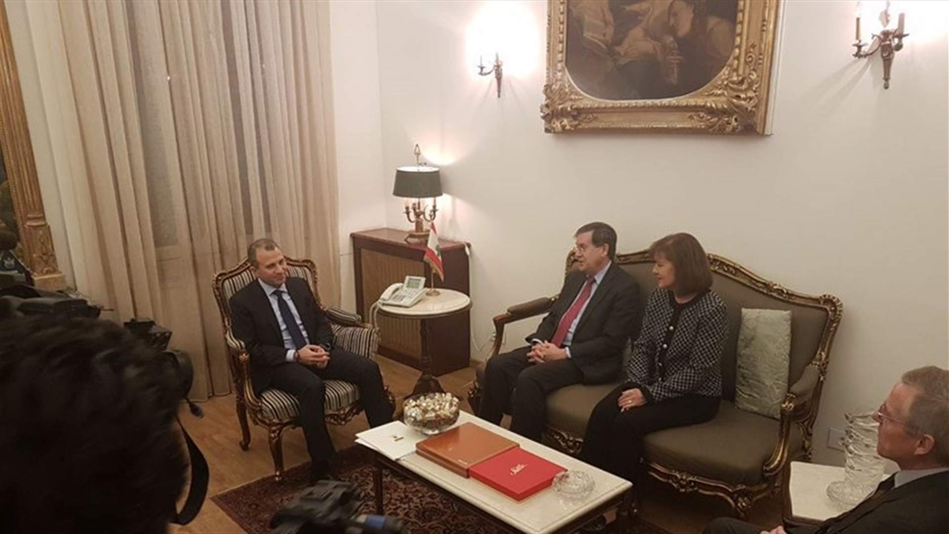 Minister Bassil meets with David Satterfield
