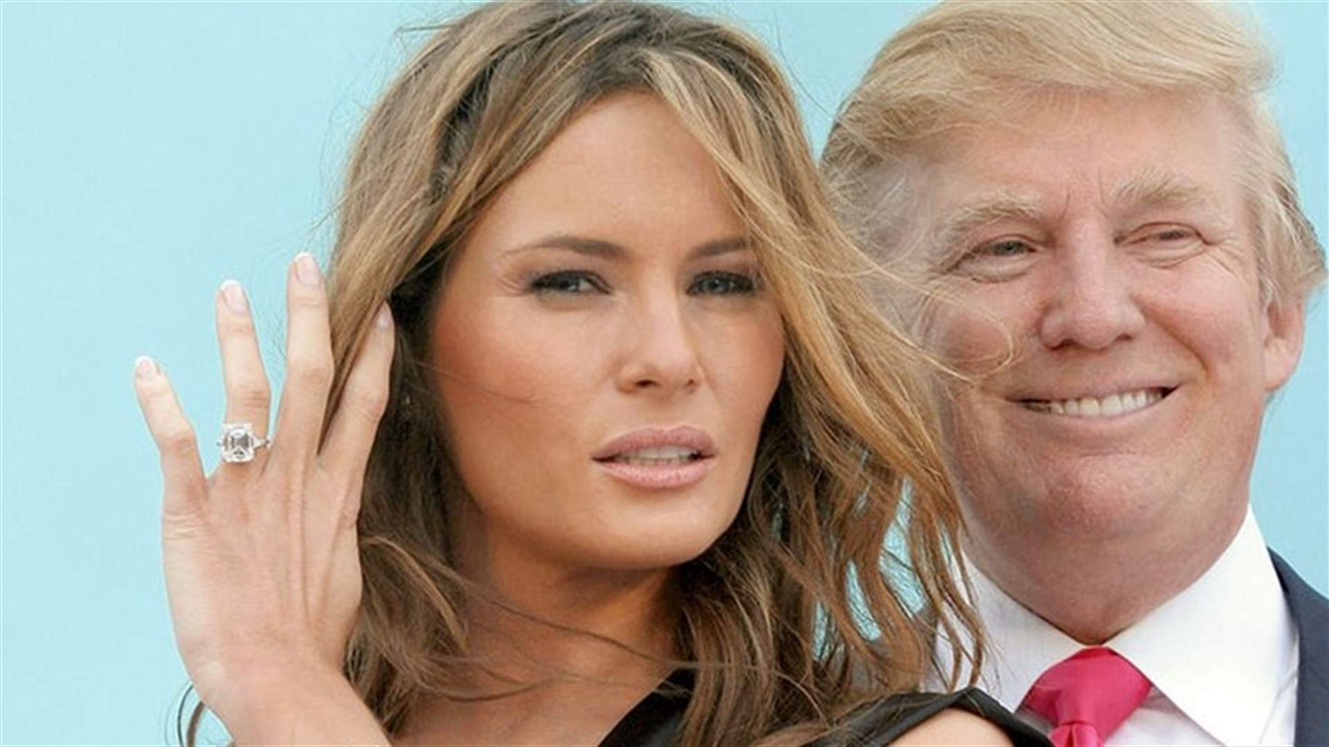 الفضائح تلاحق دونالد ترامب... والسبب هذه المرة خاتم ميلانيا الماسي