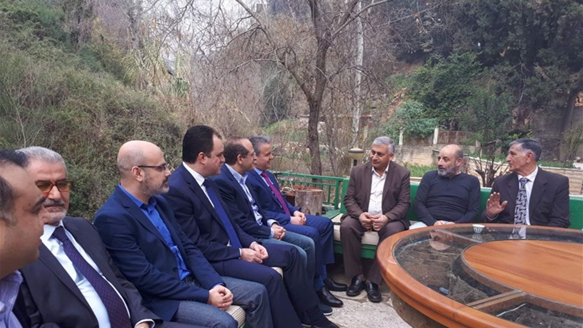 الصراف: نرفض استخدام اسرائيل الاجواء اللبنانية لتنفيذ غاراتها