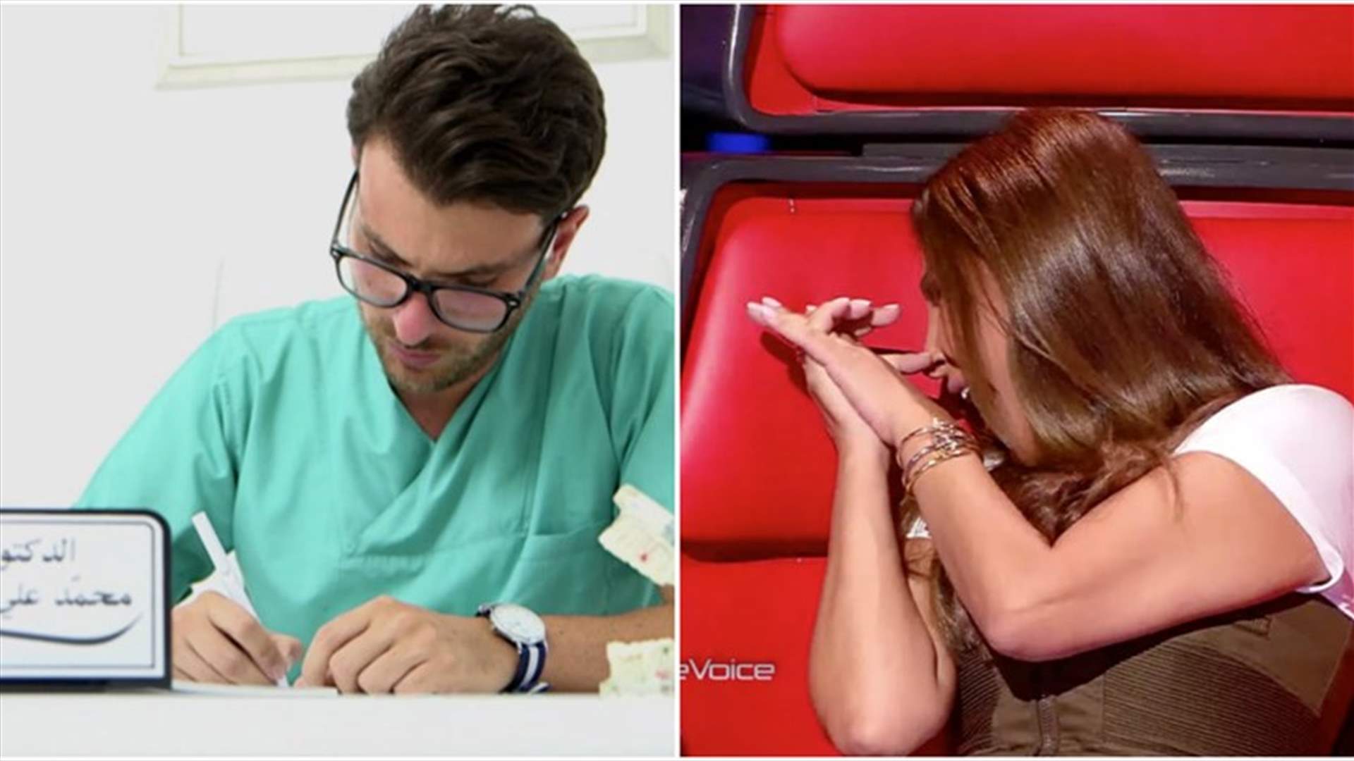 بالفيديو - طبيب أسنان يخطف قلب إليسا في The Voice... غزل على الهواء