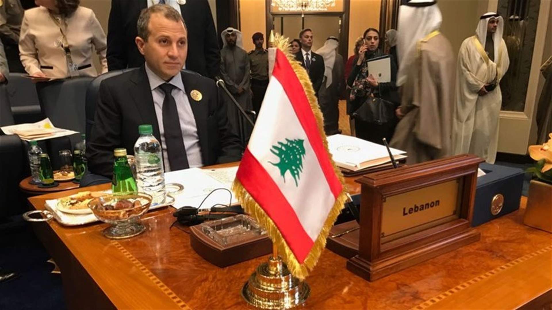 Bassil appeals from Kuwait for help in Rome 2 conference