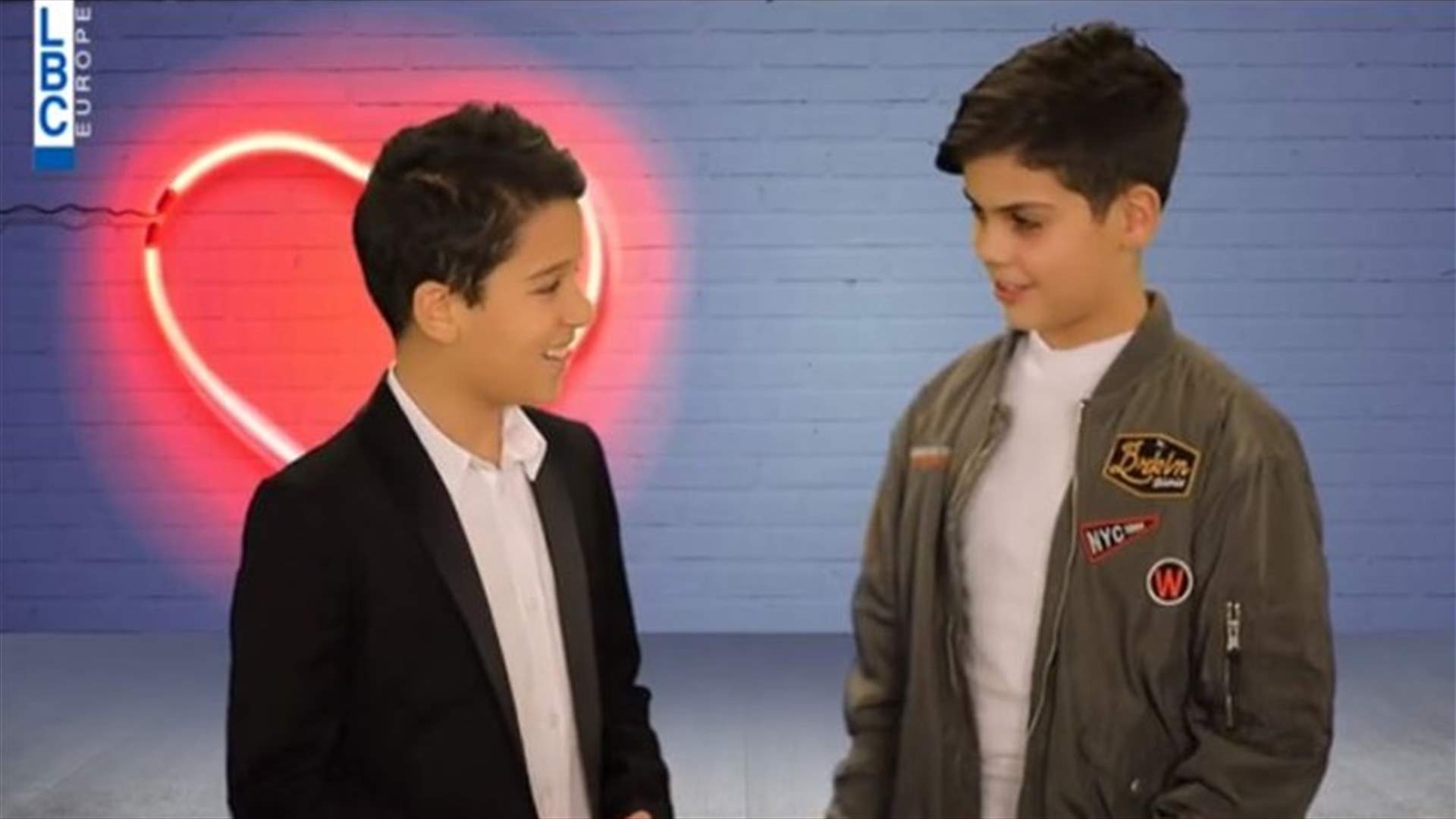 بالفيديو- بعفوية وبراءة...هذا ما كشفه نجما The Voice Kids بمناسبة عيد الحب!