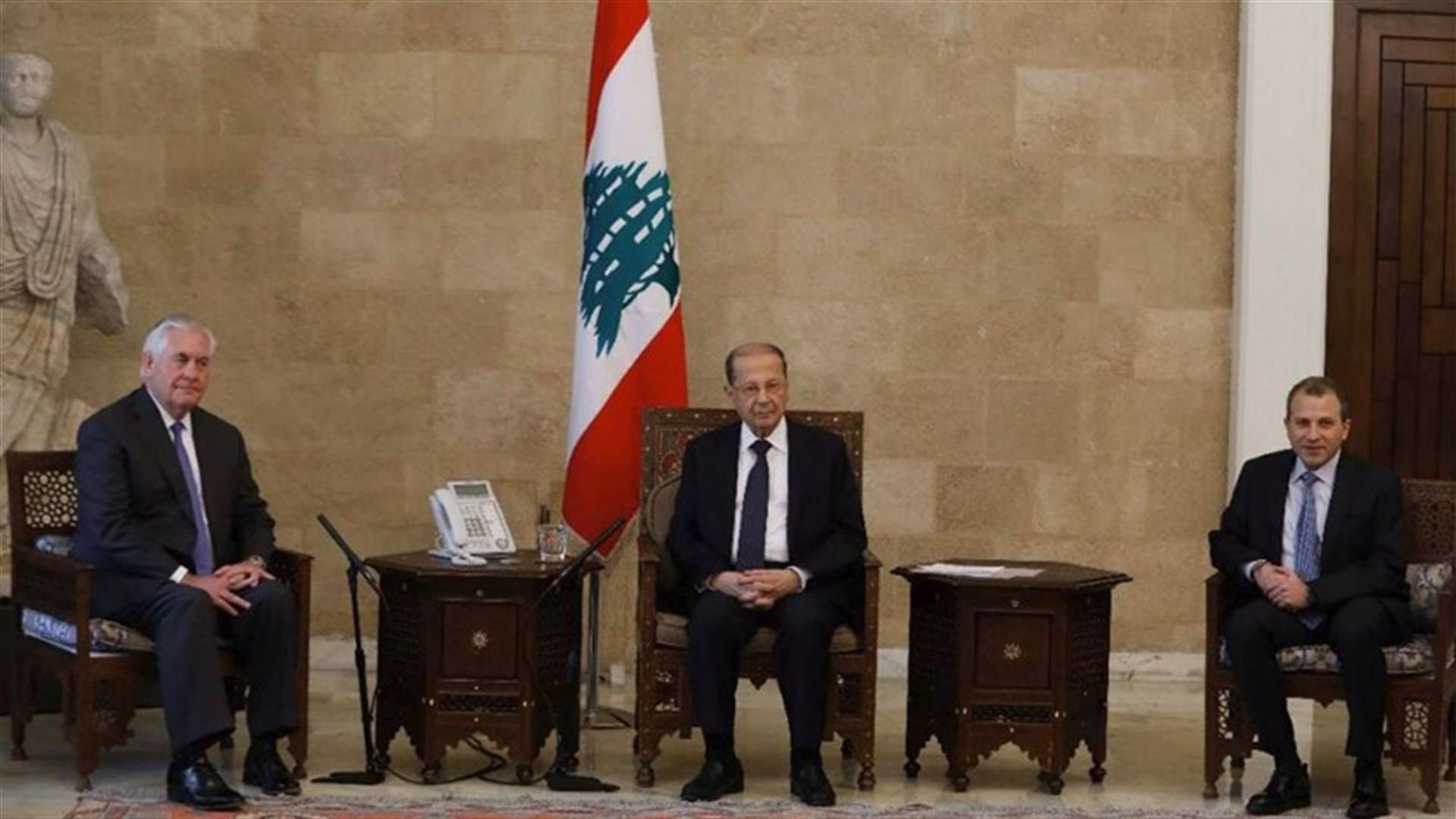 هذا ما سمعه وزير الخارجية الاميركي في لبنان