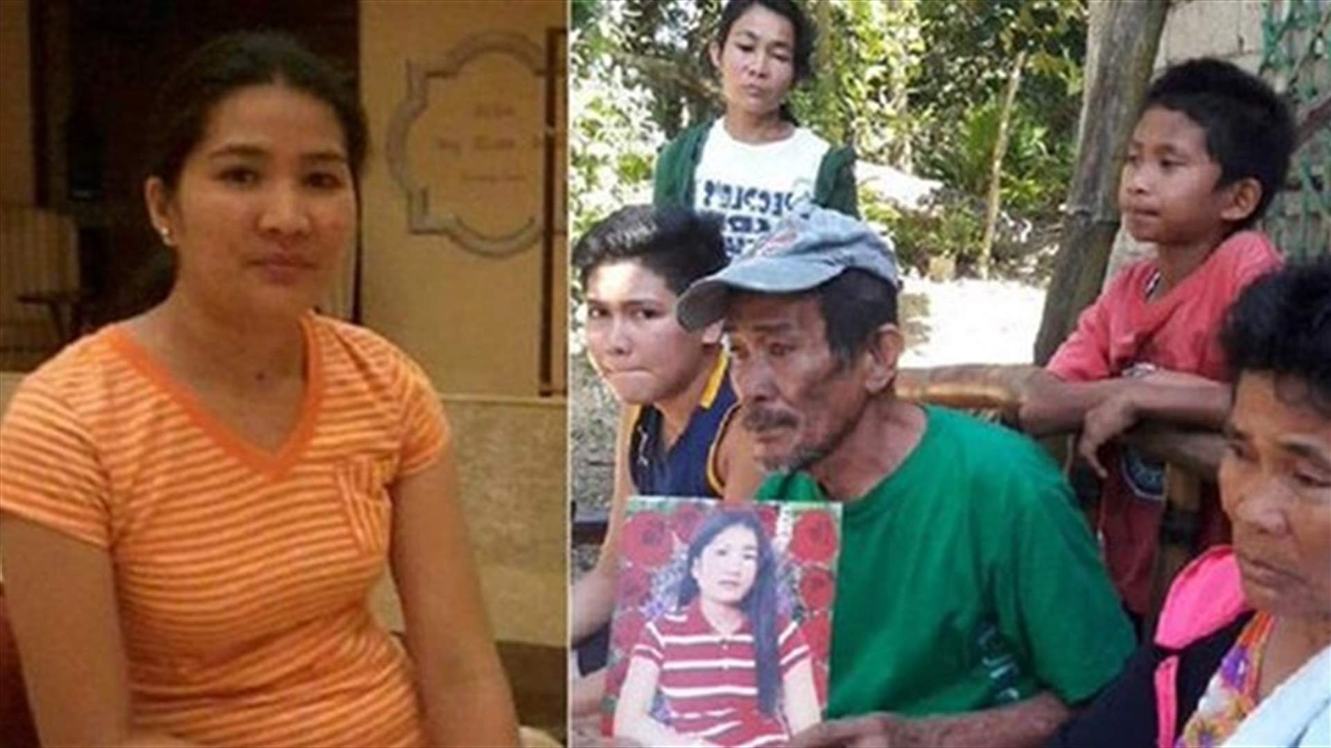 [PHOTOS] Body of Filipina maid arrives in Manila