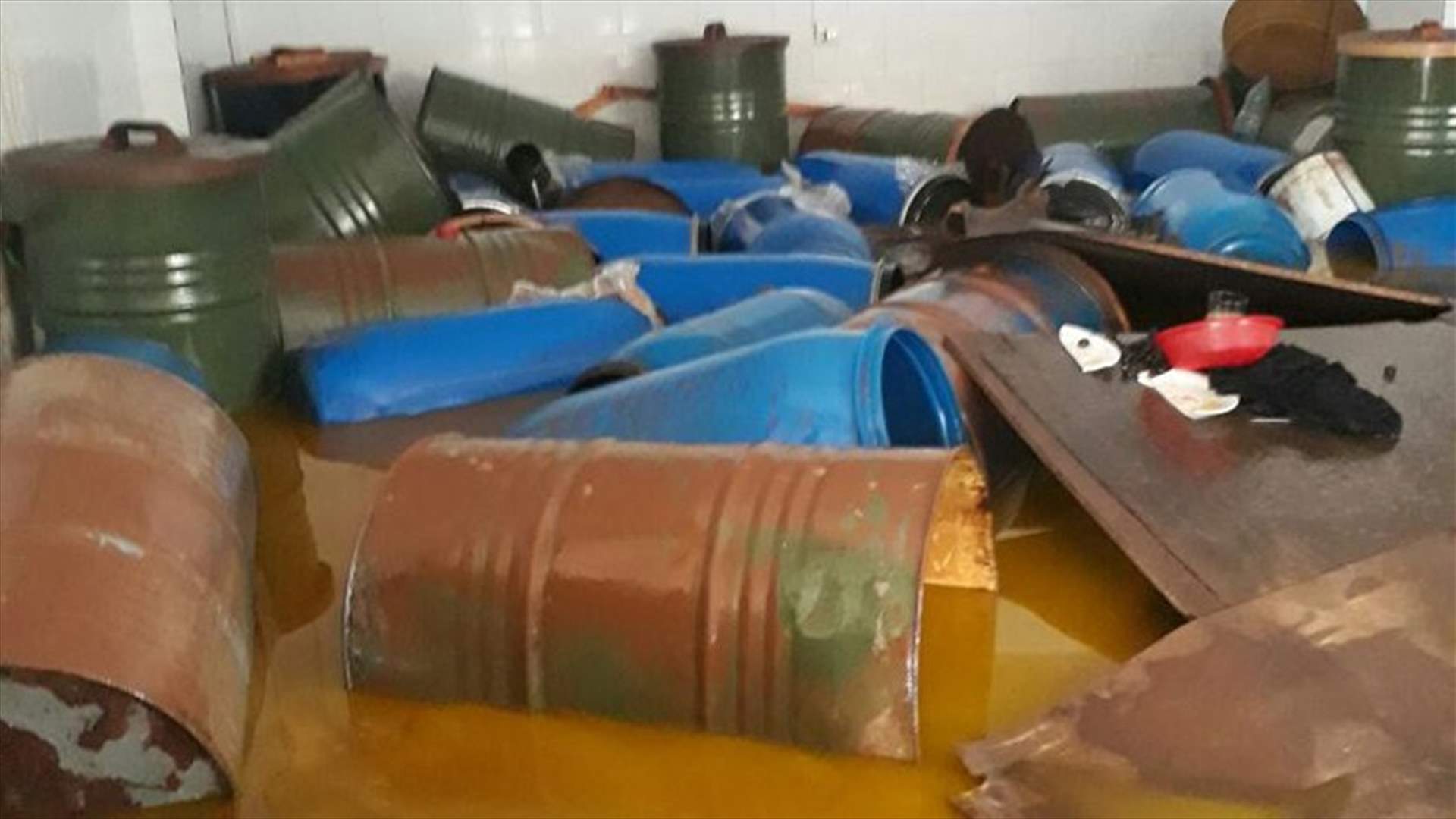 خسائر مادية في الكورة بسبب السيول