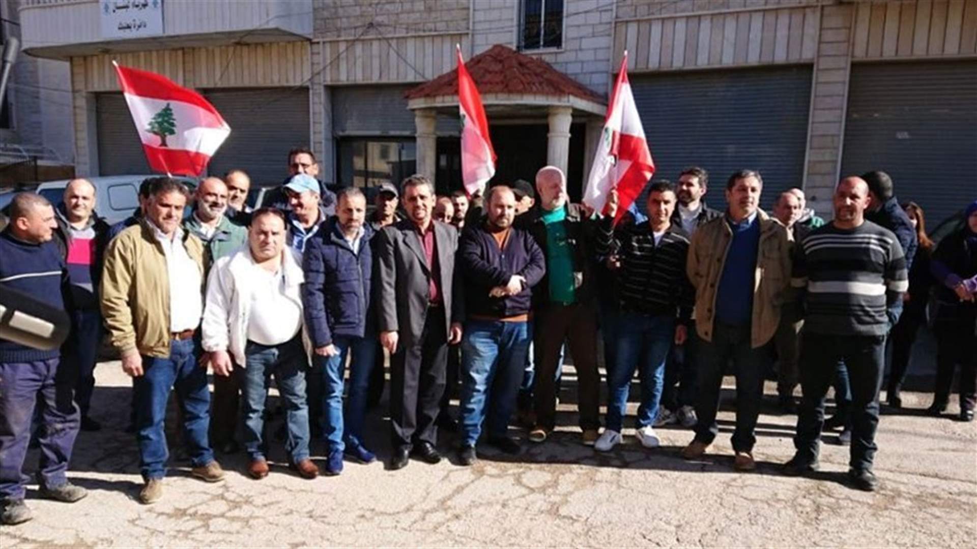EDL contract workers stage sit-in in Baalbek