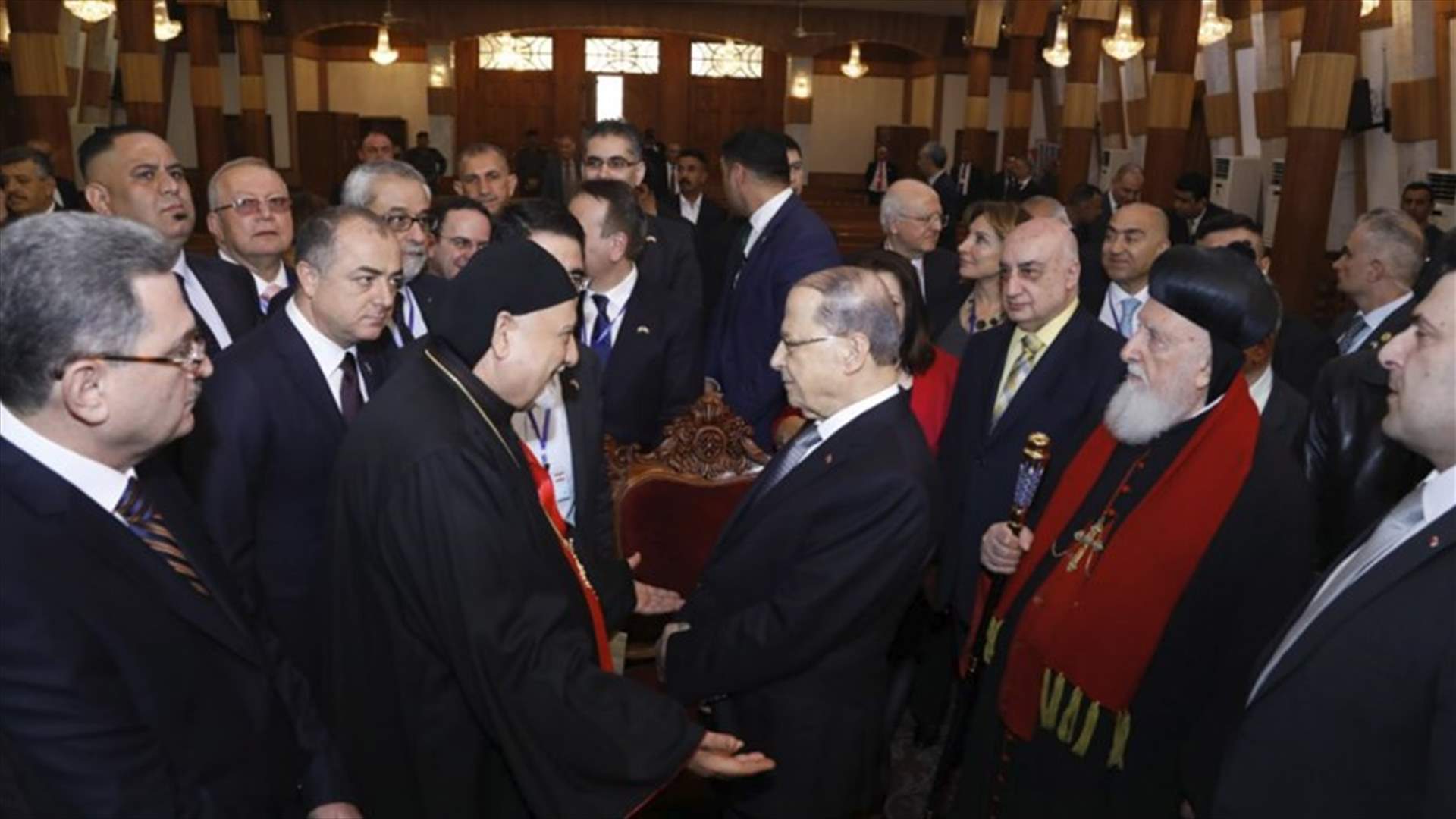 عون من بغداد: استهداف المؤمنين وهم يصلون من افظع الجرائم