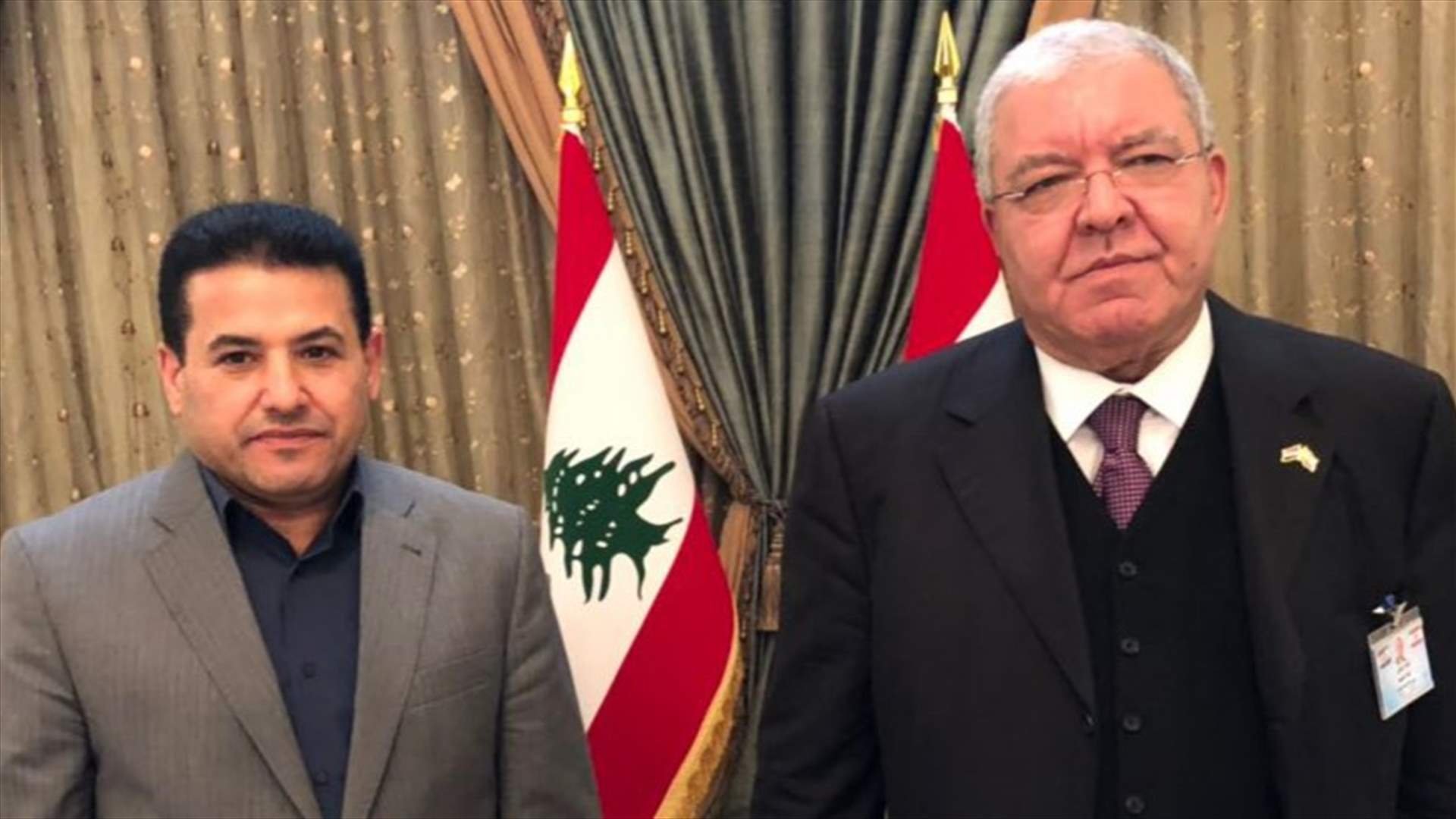 المشنوق التقى نظيره العراقي: التحضير لمؤتمر وزراء الداخلية العرب