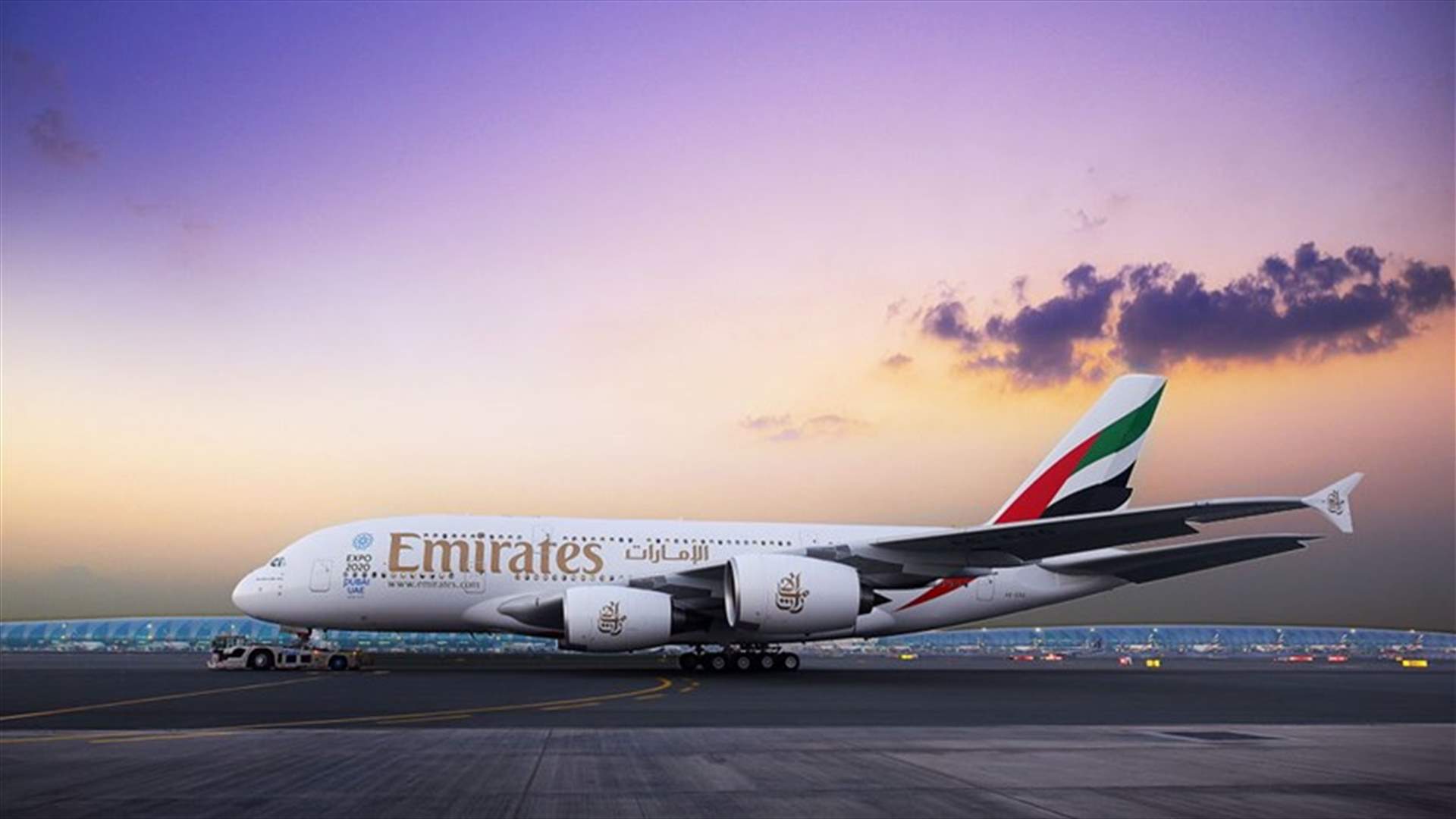 طيران الإمارات  يُشغّل طائرة A380 للمرّة الأولى إلى بيروت