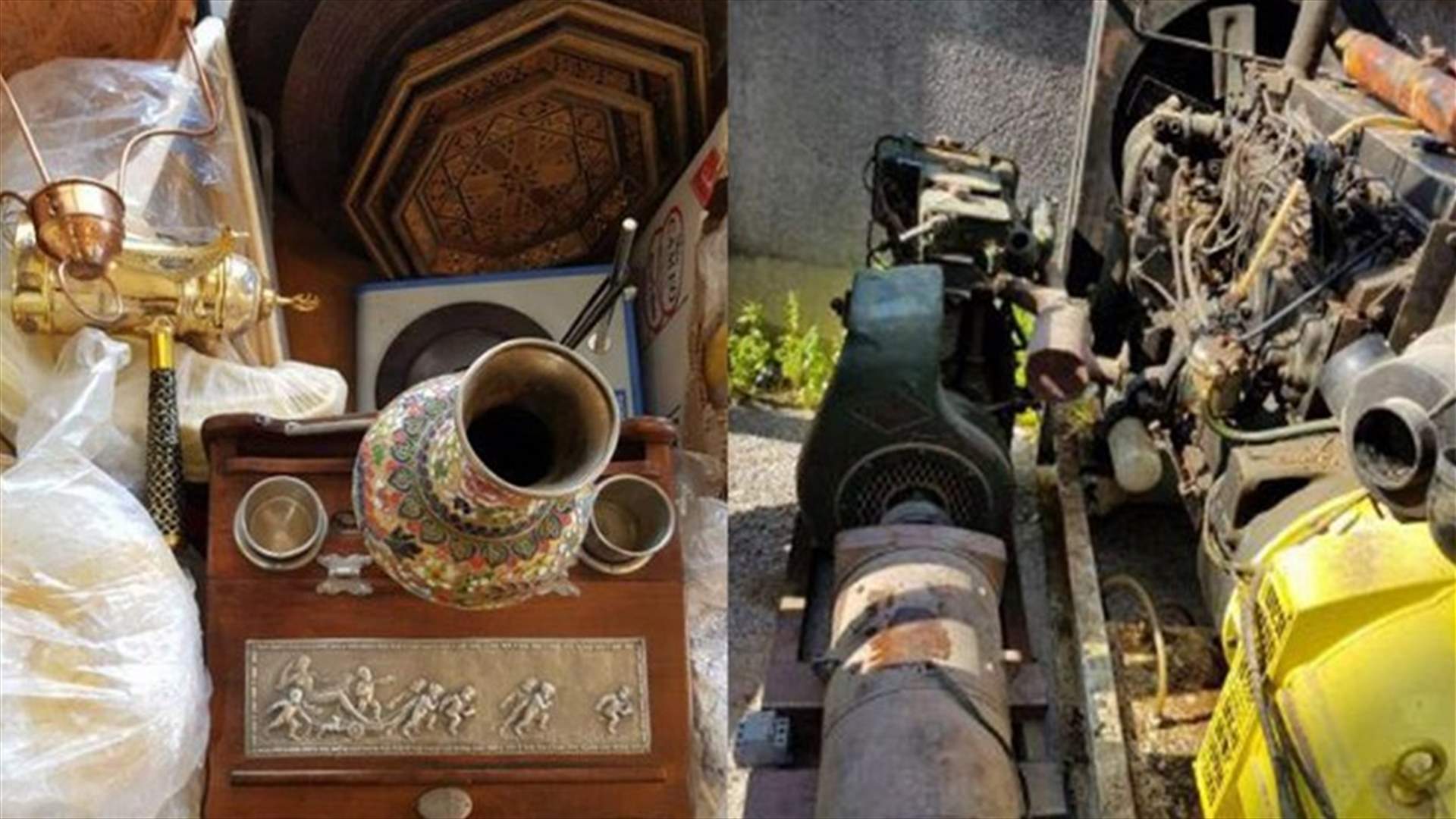 بالصور - ضبط "بيك اب" يستخدم بعمليات سرقة...وهذا ما وُجد بداخله
