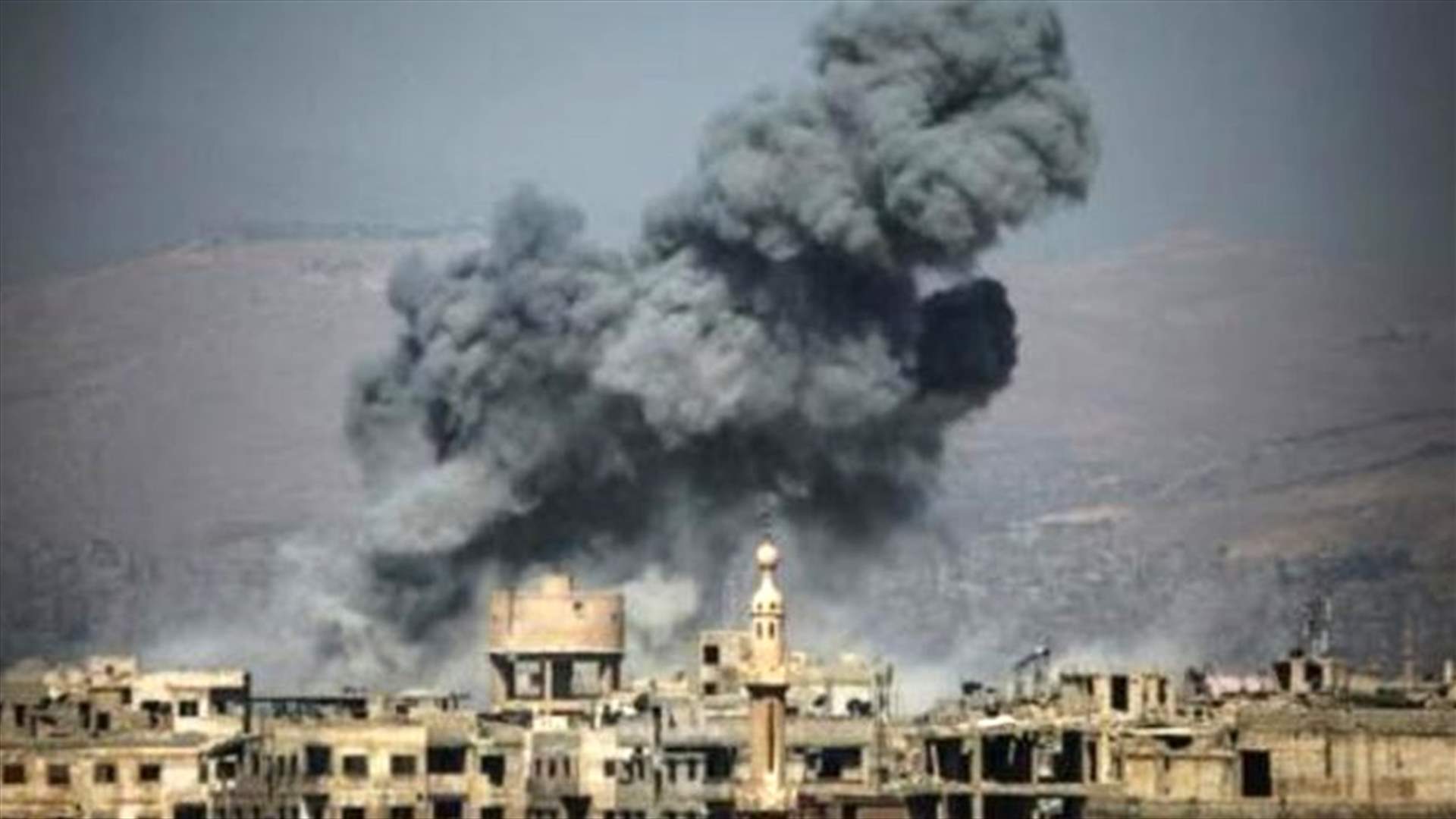 النظام السوري يقصف الغوطة الشرقية ومقتل 13 مدنيا