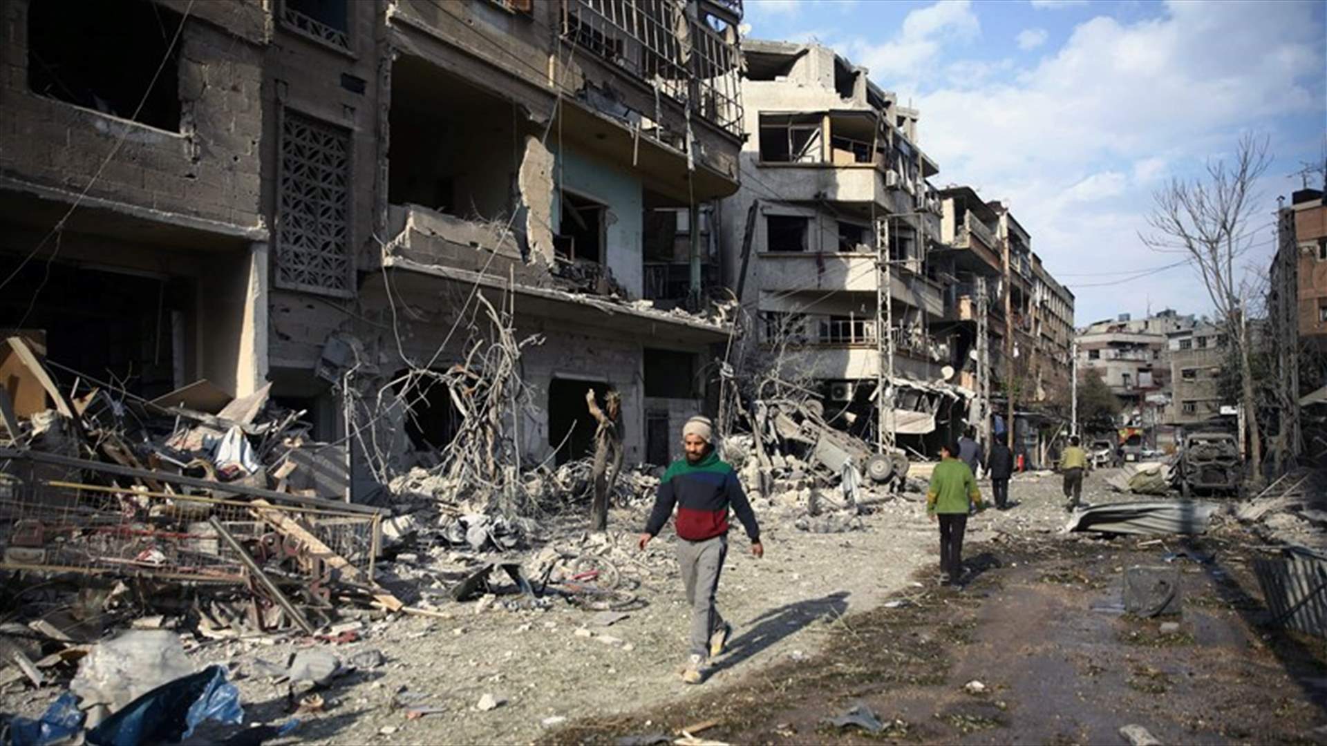 محصلة جديدة للقصف اليوم على الغوطة الشرقية