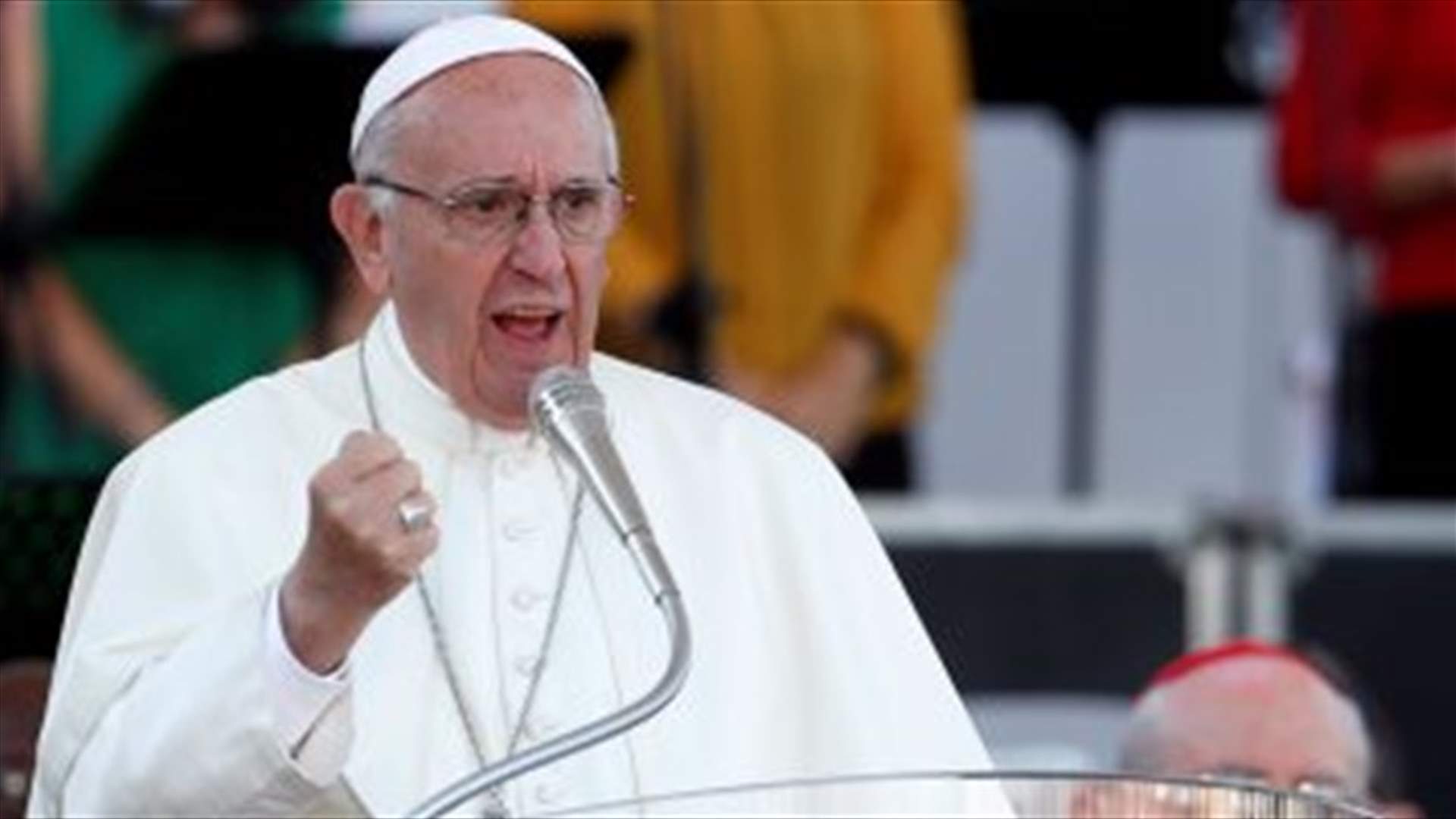 البابا فرنسيس يدعو الى وقف فوري للعنف في سوريا