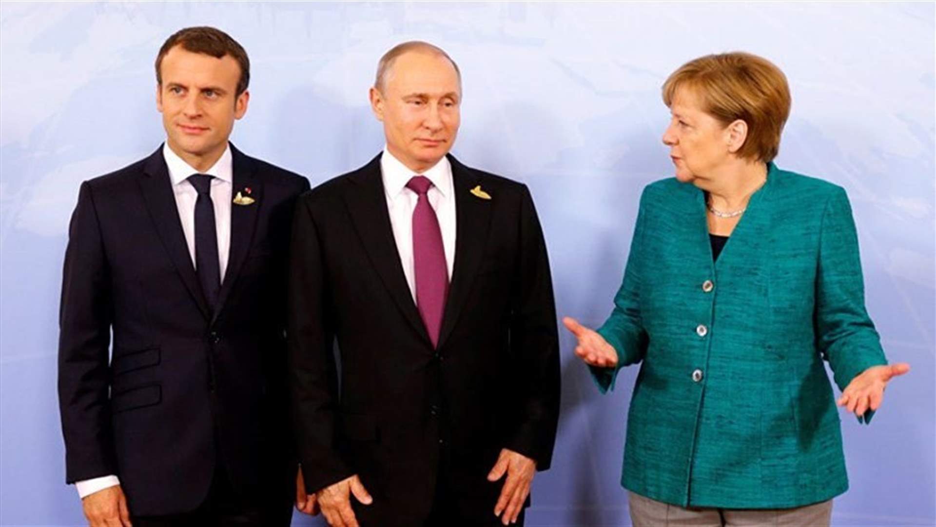 Putin, Macron and Merkel discuss Syria by phone- Kremlin