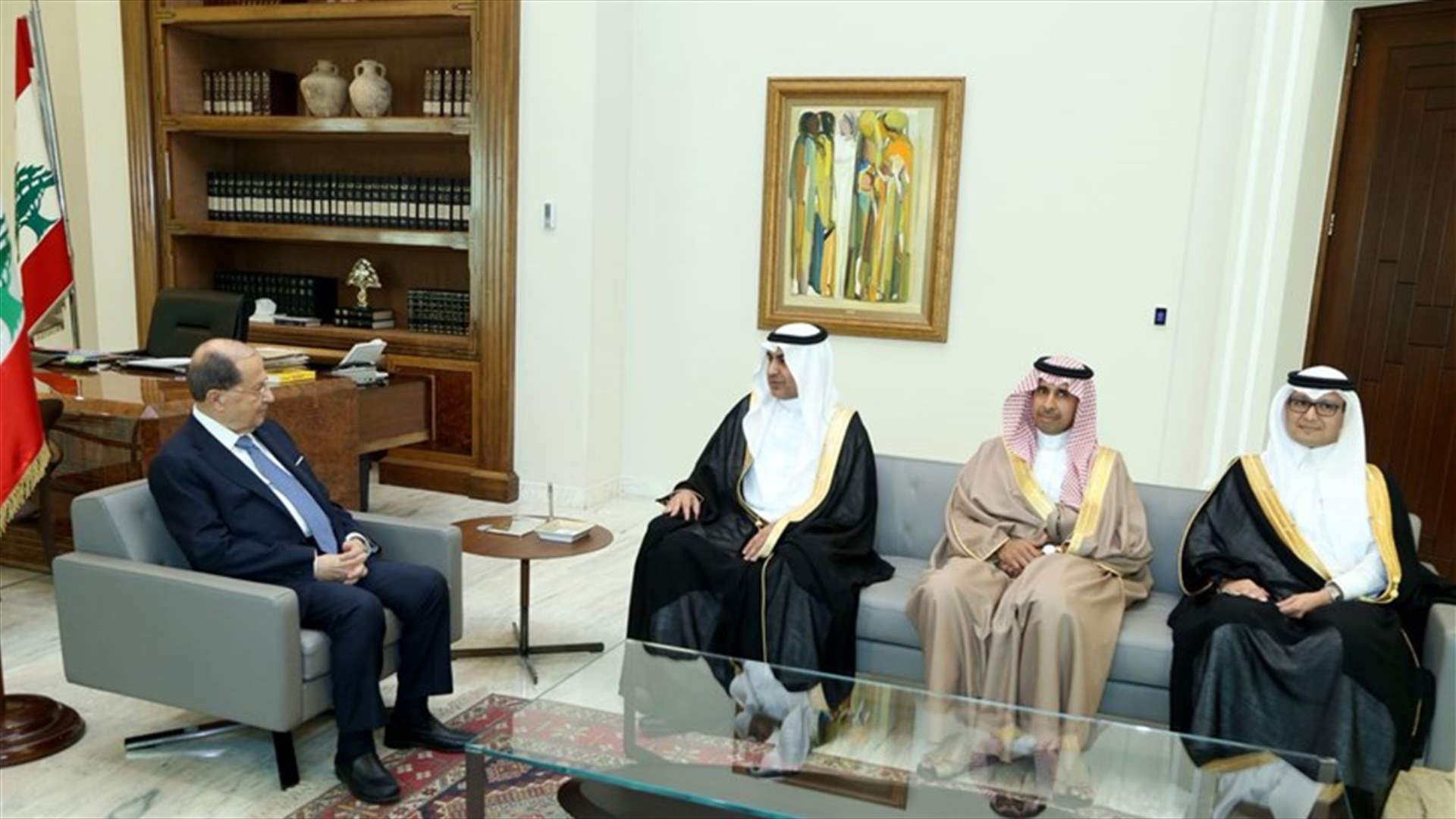 هذه هي الرسالة التي نقلها الموفد السعودي الى الرئيس عون...