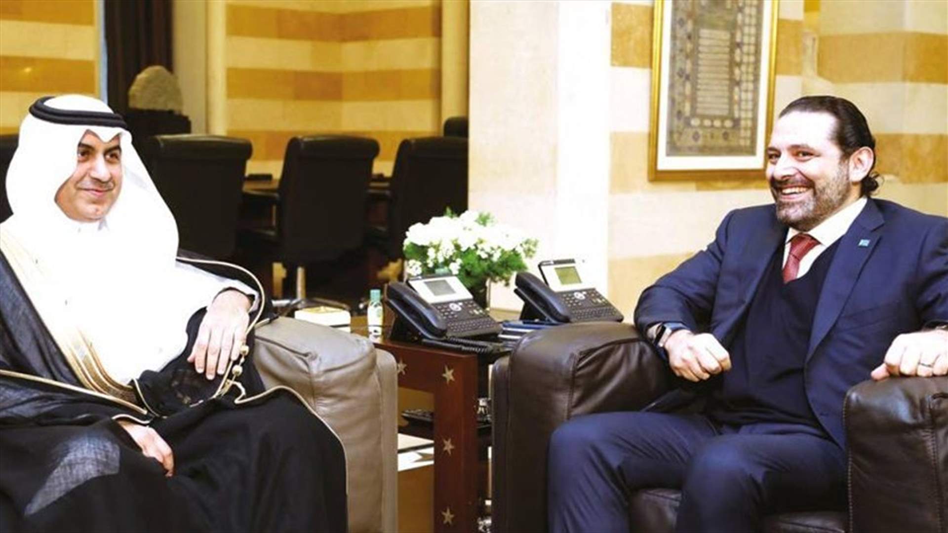 Saudi delegation to return to Riyadh later on Tuesday, Hariri to follow