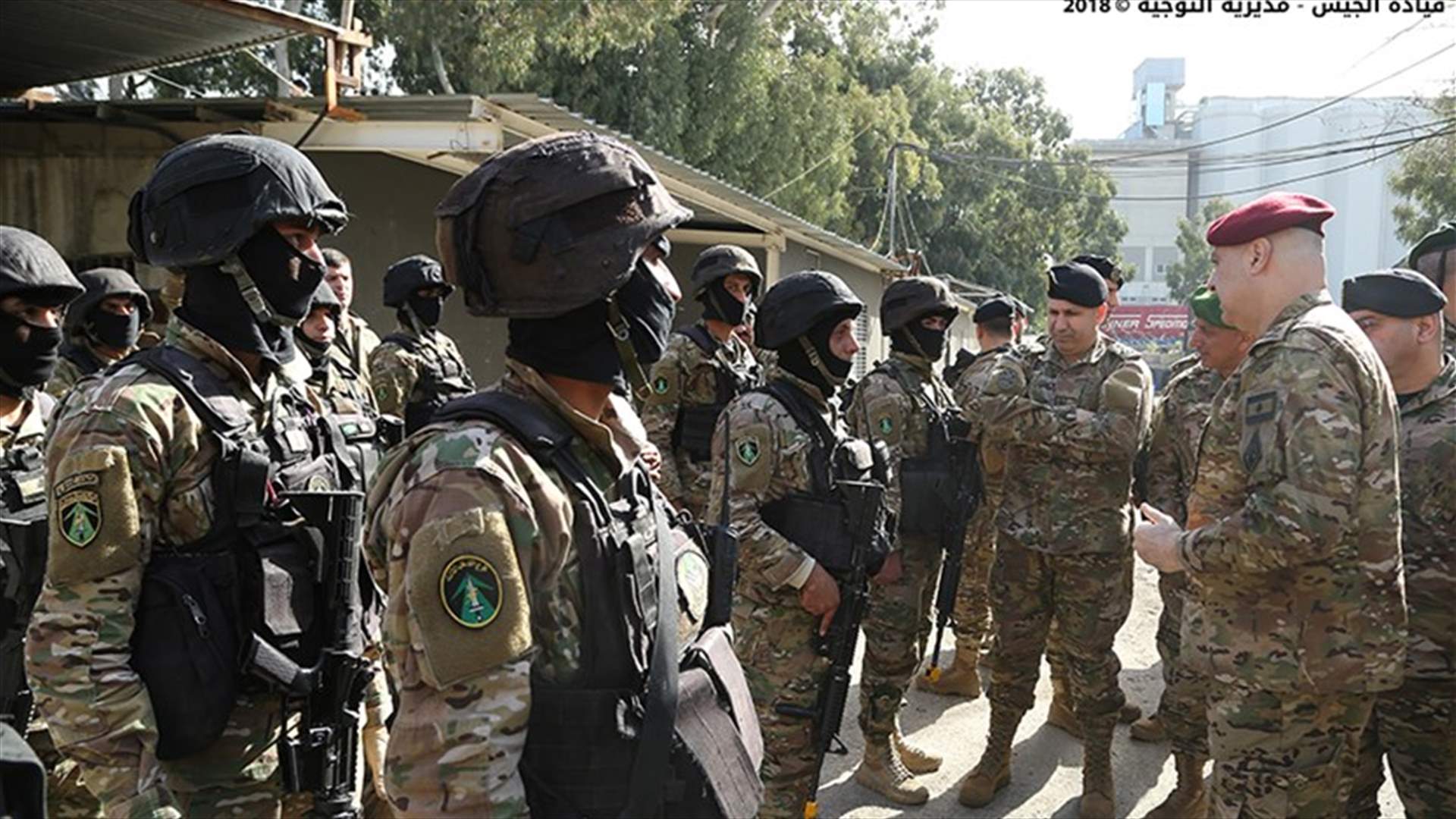 العماد عون: الجيش جاهز لمواجهة أيّ عدوان عسكري إسرائيلي