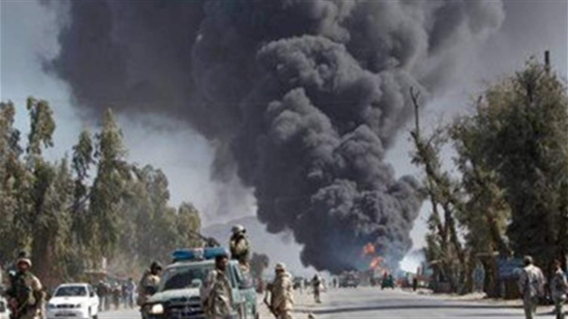 Suicide car bomber hits Afghan capital, at least four wounded