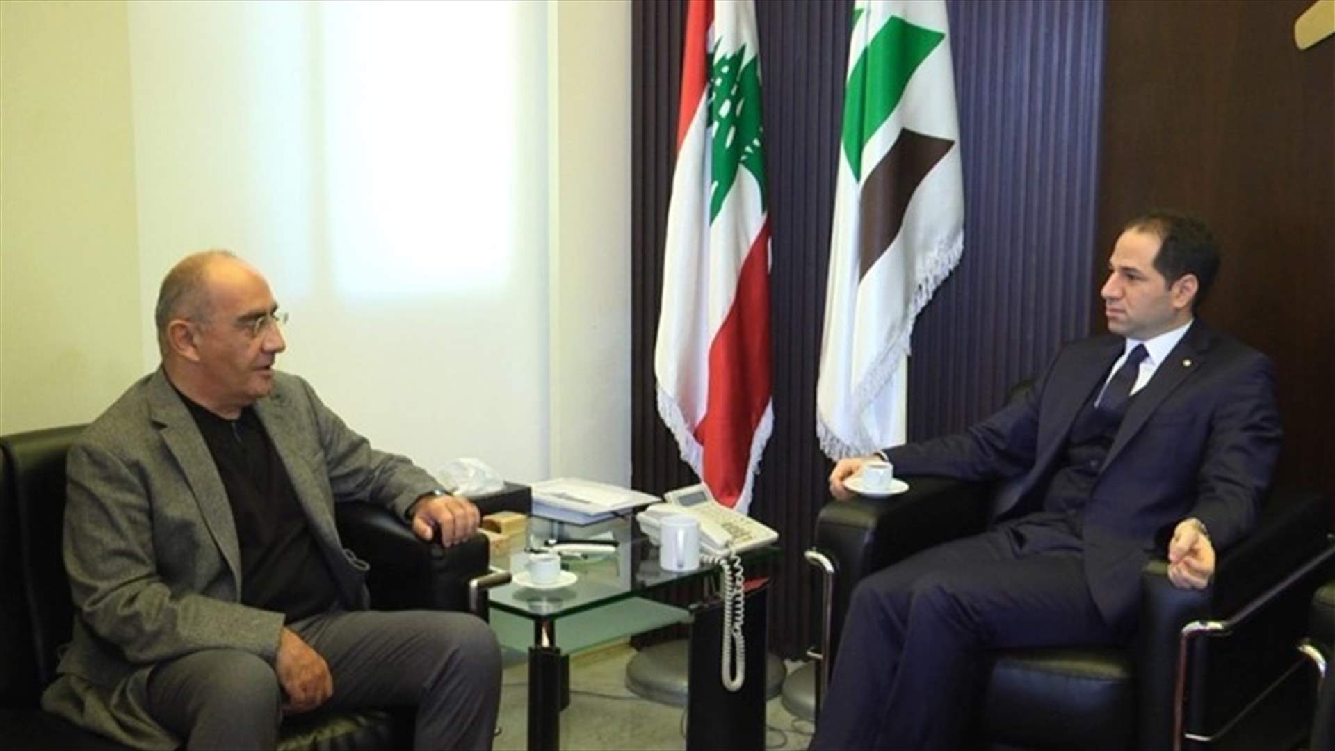 الجميل وسعيد اتفقا على متابعة المشاورات الانتخابية والسياسية بينهما