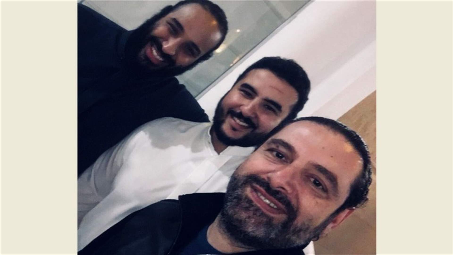 "سيلفي" للحريري مع بن سلمان