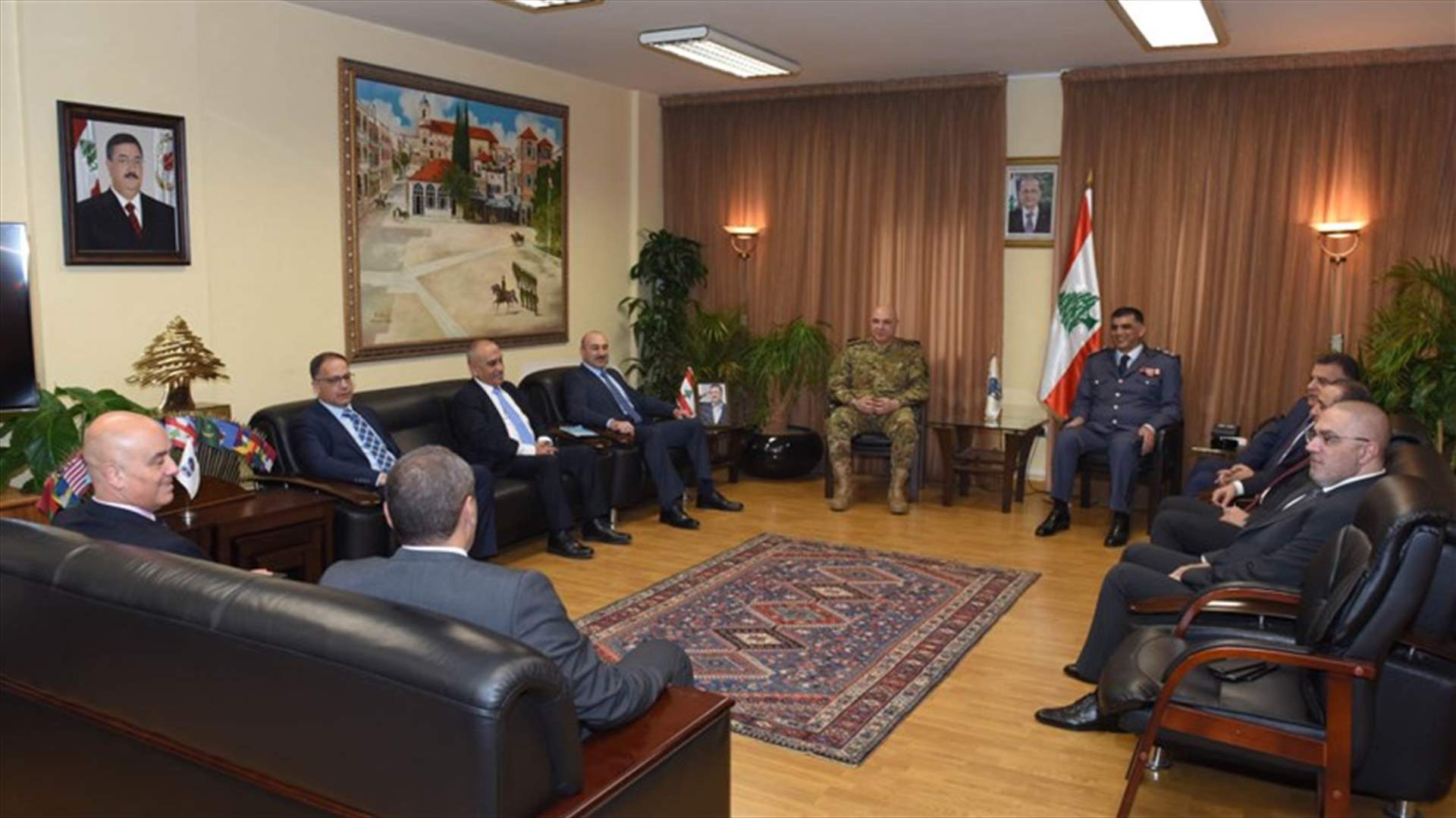 التحضيرات الامنية التي ستواكب الانتخابات حضرت في الاجتماع الامني