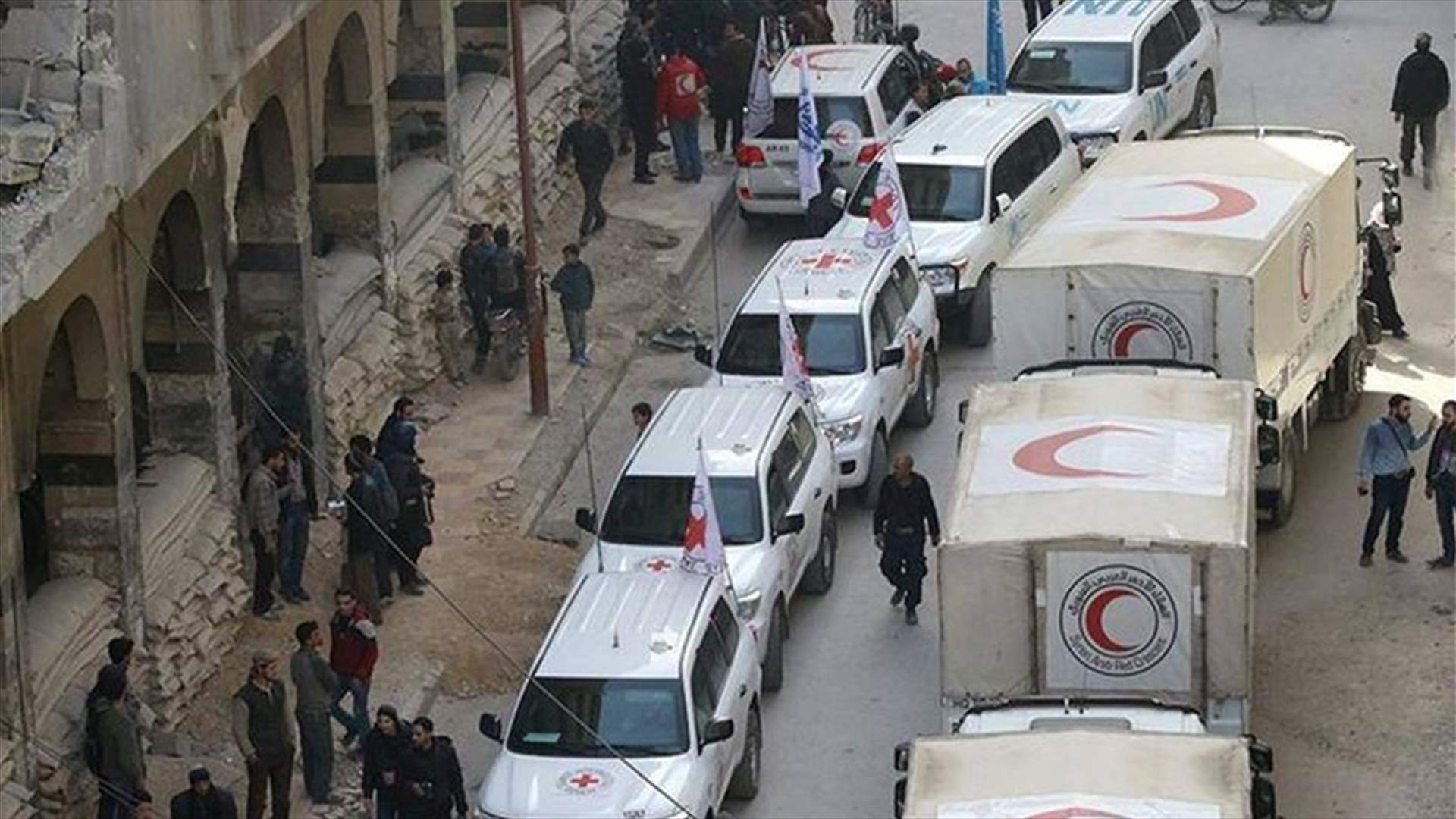Bombardment of Syria's Ghouta endangers aid convoy -UN