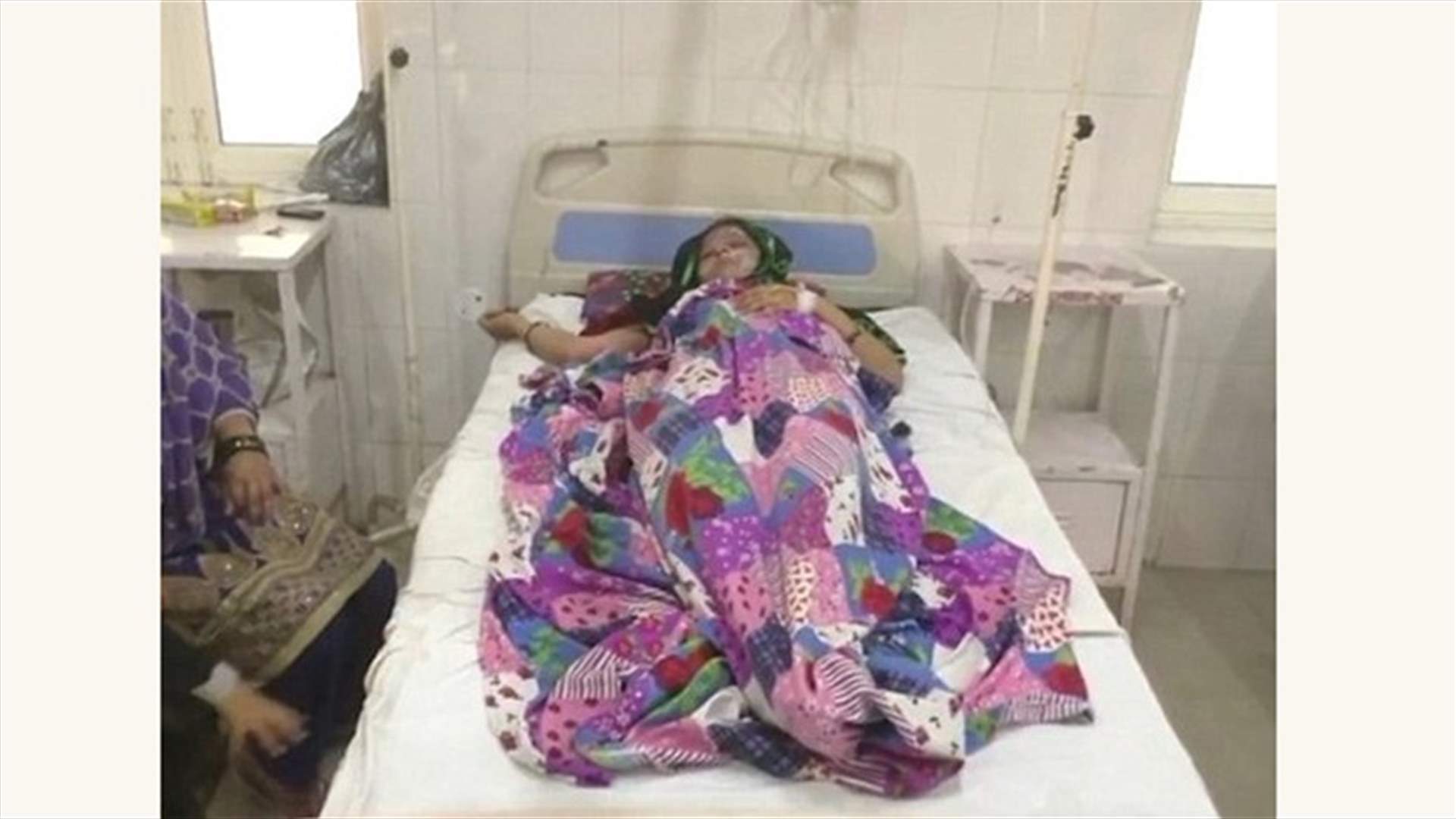 بالصور- سكب الأسيد على زوجته في يوم المرأة العالمي