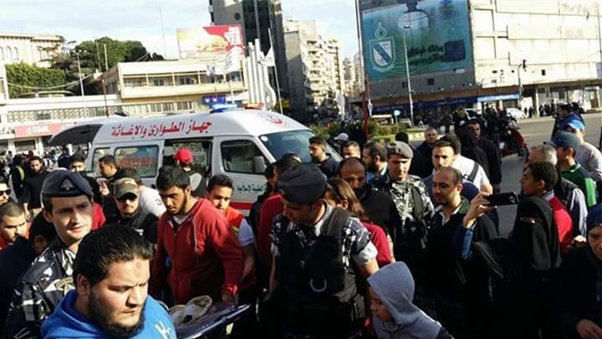 إصابة 4 أشخاص بحادث صدم خلال اعتصام أهالي الموقوفين الإسلاميين