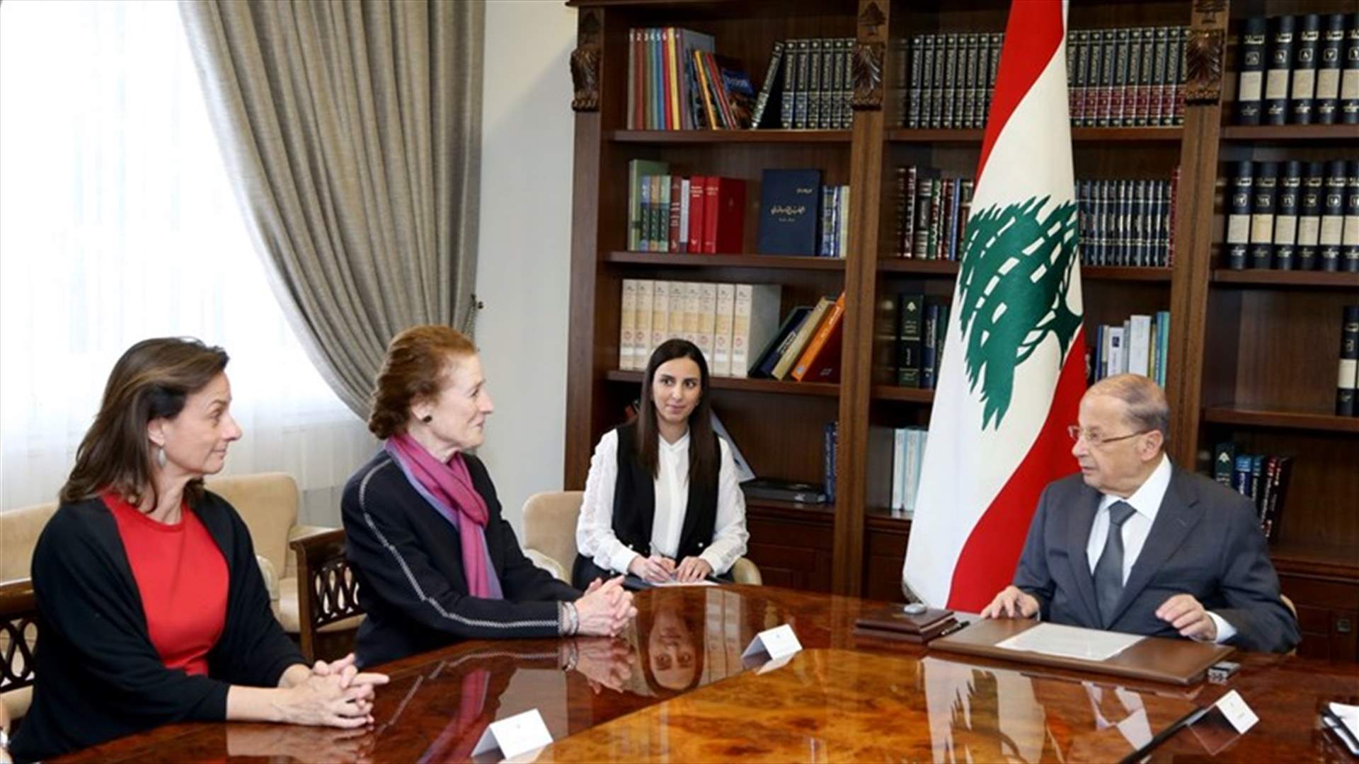 قضية النازحين حضرت في قصر بعبدا