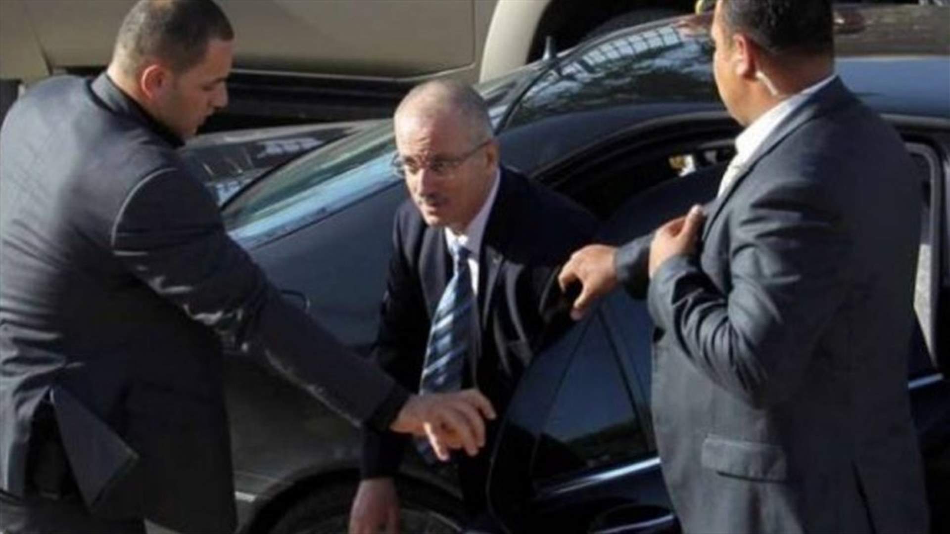Palestinian PM safe in Gaza after explosion near convoy - live TV