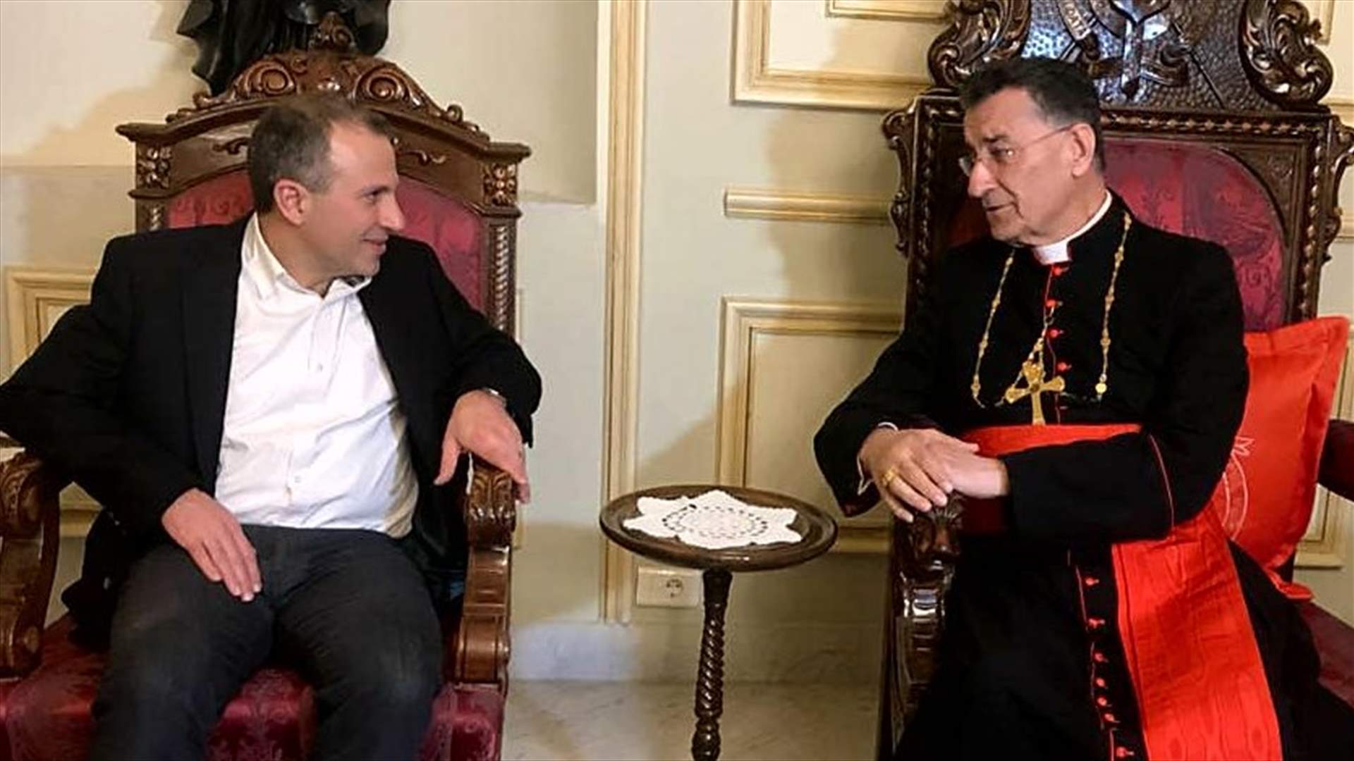 لقاء بين الراعي وباسيل...