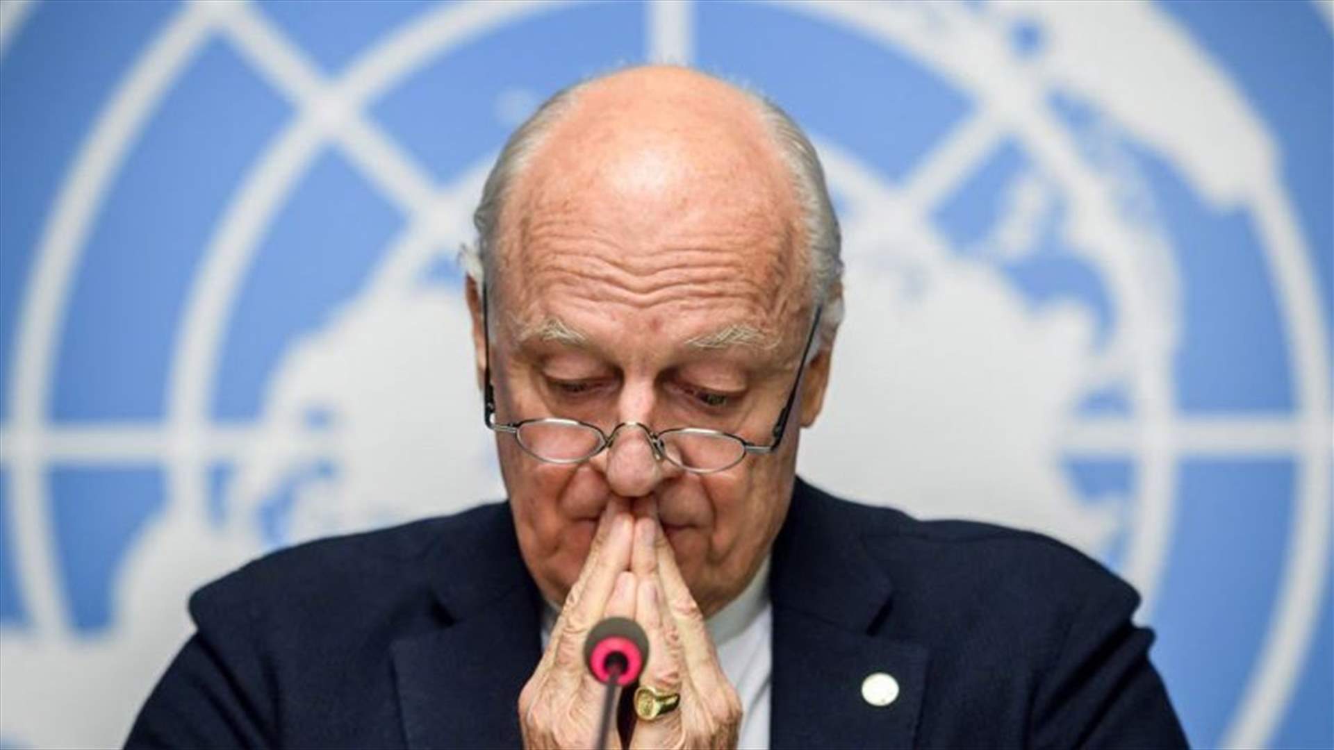 UN envoy sees Syria partition "catastrophe", fears return of IS