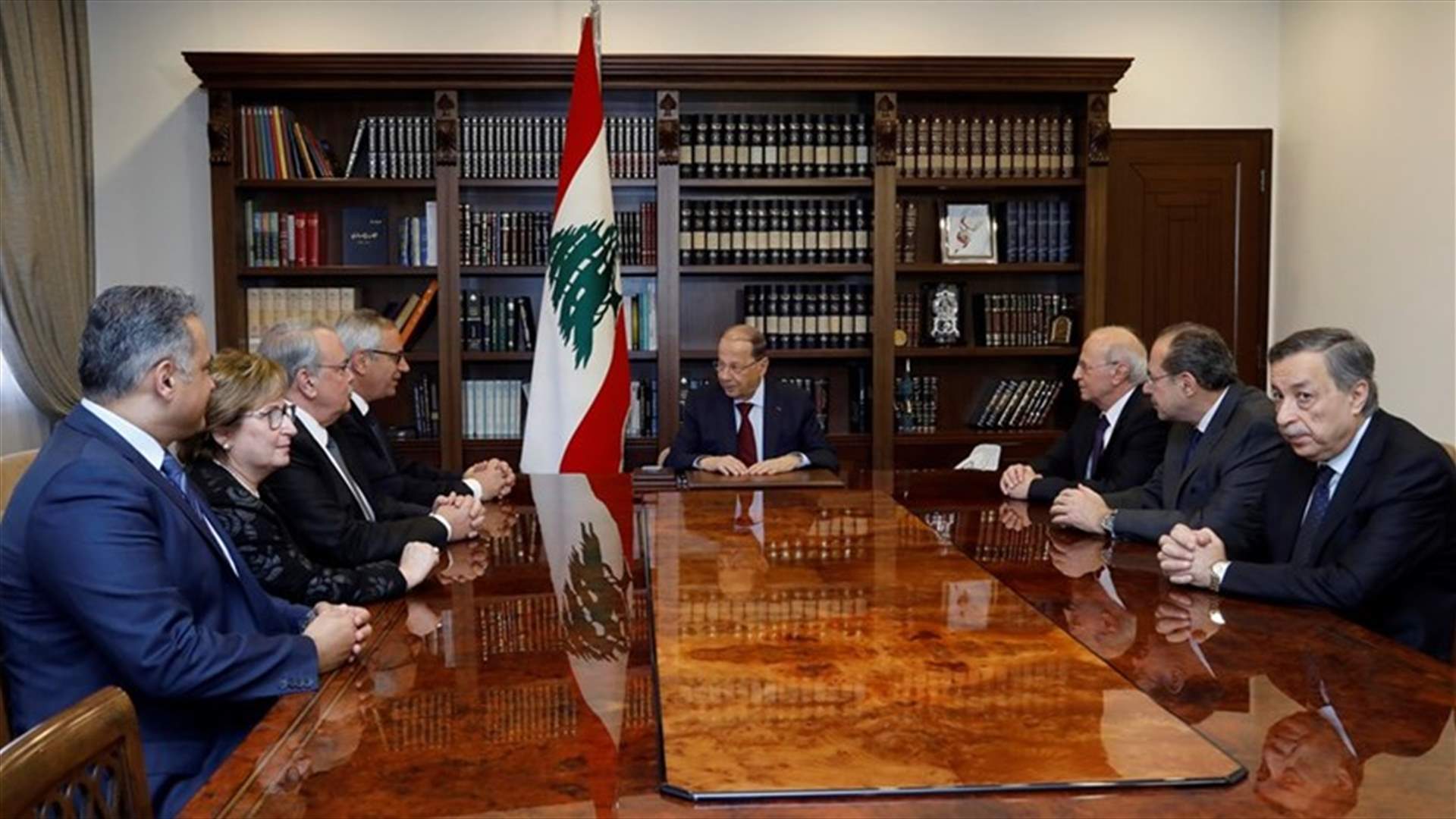 القاضي فهد من بعبدا: الرئيس عون حريص على المحافظة على حقوق القضاة