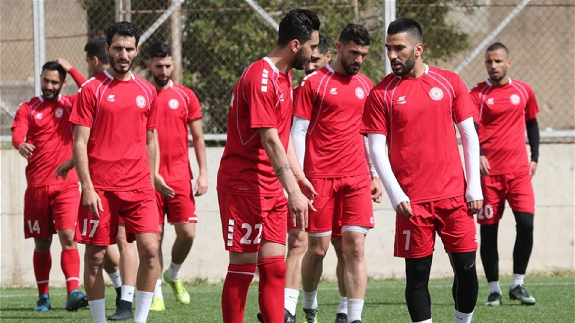 تدريب أول لمنتخب لبنان لكرة القدم ... ومعسكر داخلي بدءاً من الأربعاء
