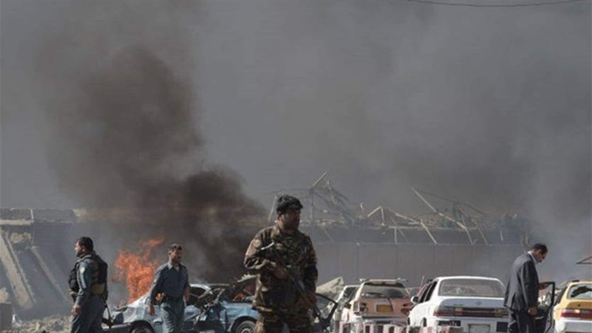Suicide bomber kills at least 26 near shrine in Afghan capital