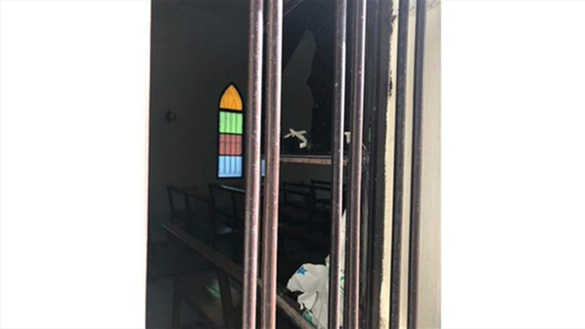 [PHOTOS] Unknown people vandalize church in Bkosta