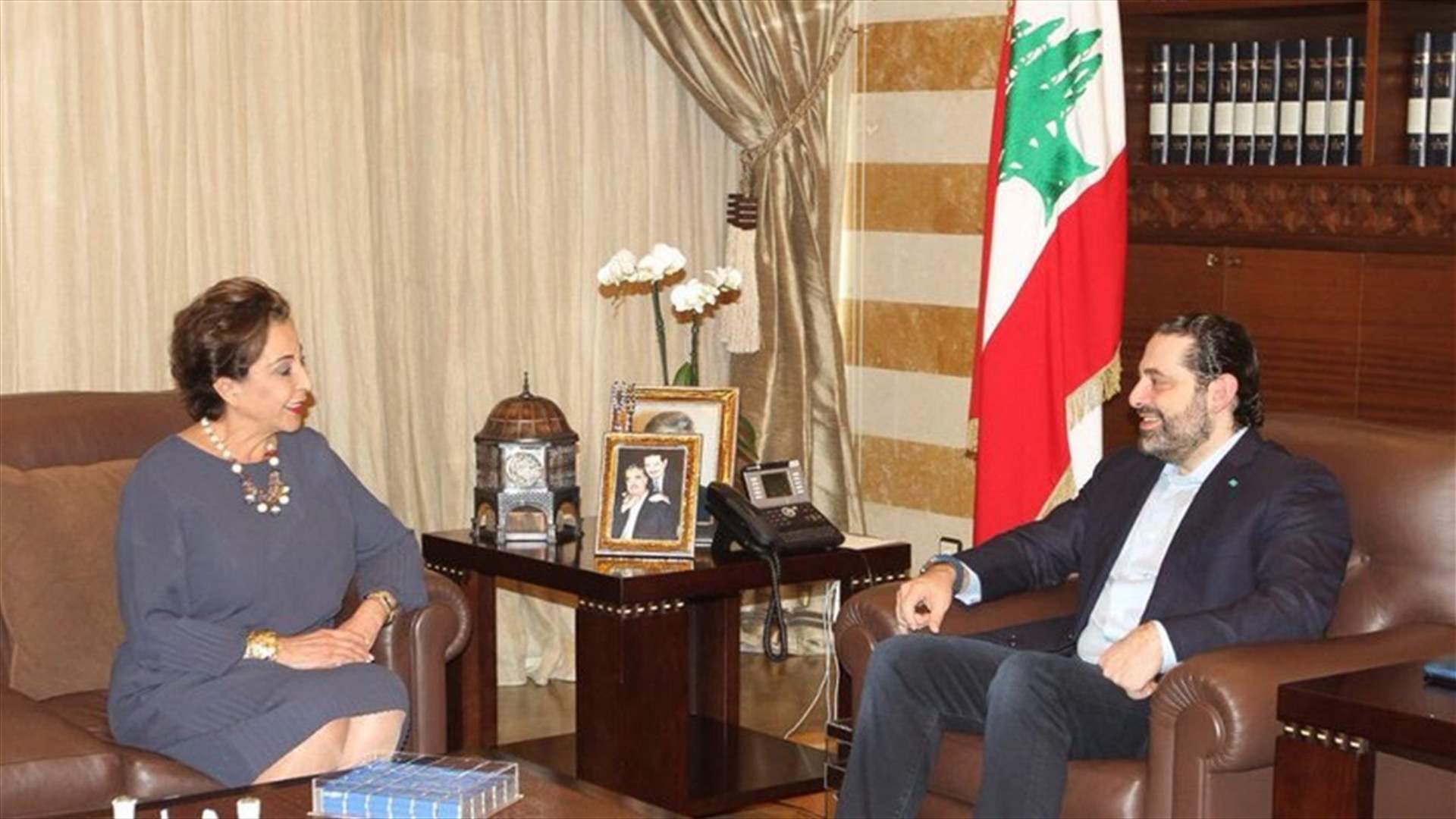 Raghida Dargham submits withdrawal of candidacy to PM Hariri