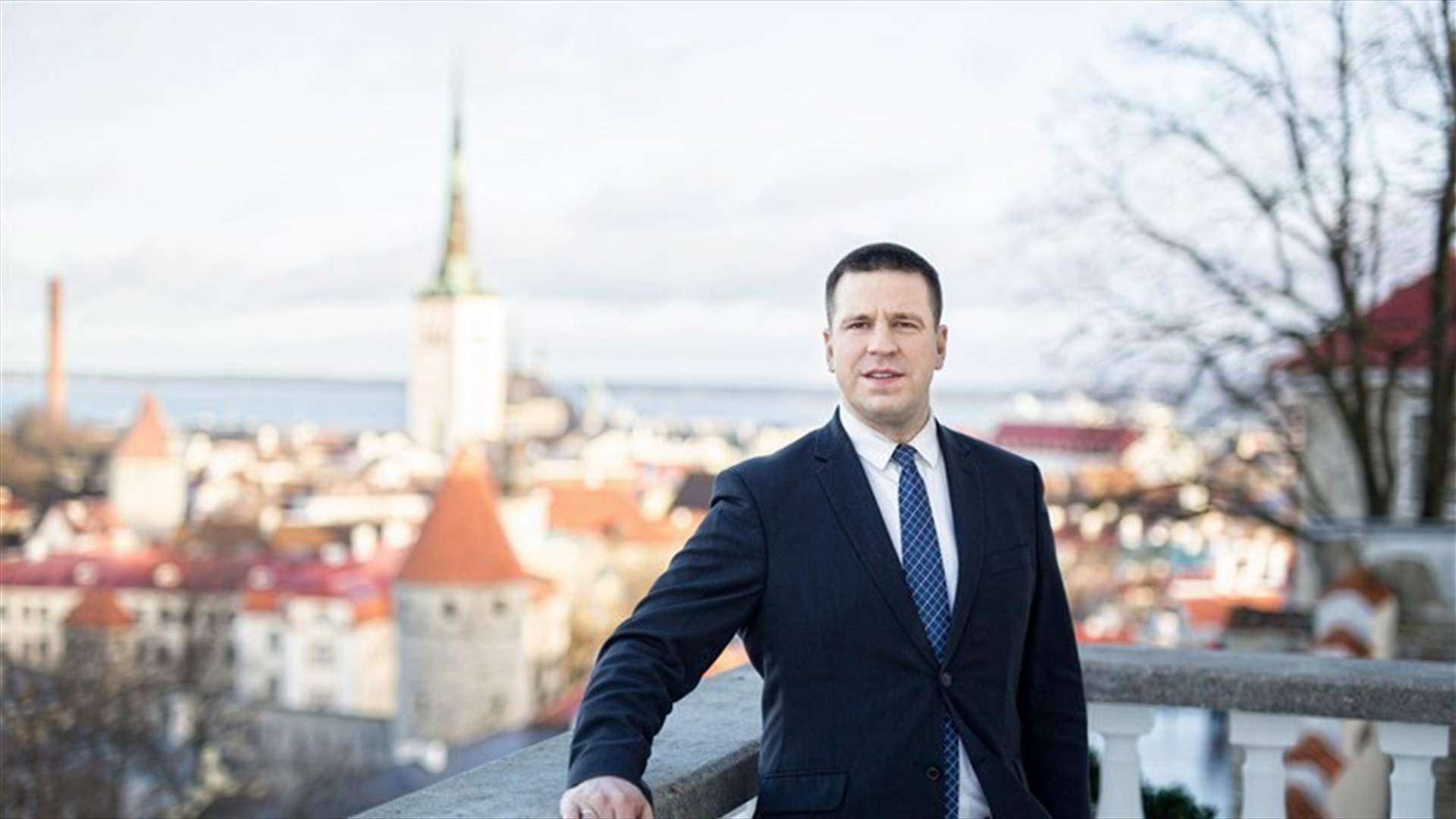 Estonian PM arrives to Beirut