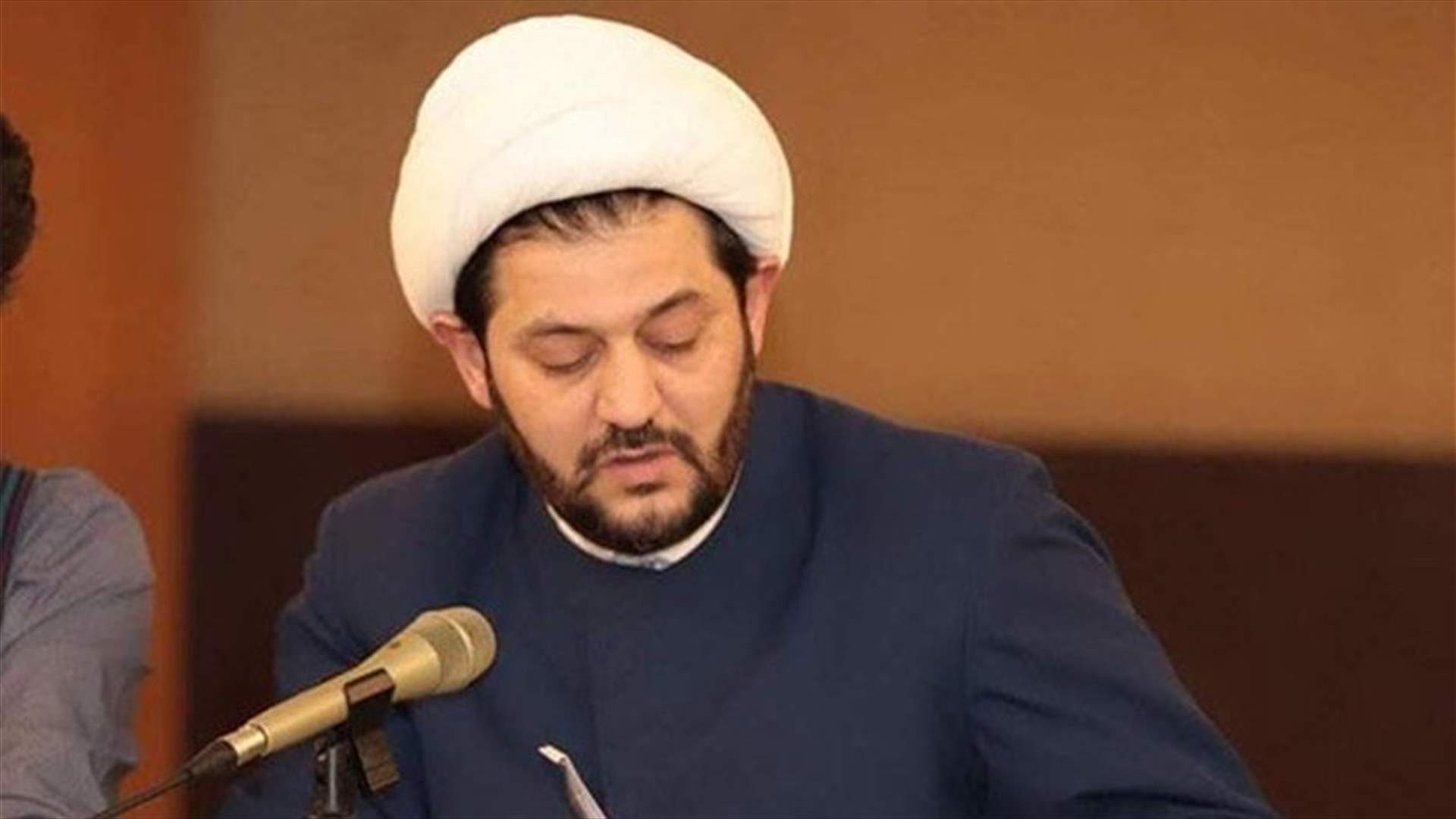 إنسحاب الشيخ عباس الجوهري لمصلحة لائحة الكرامة والإنماء...