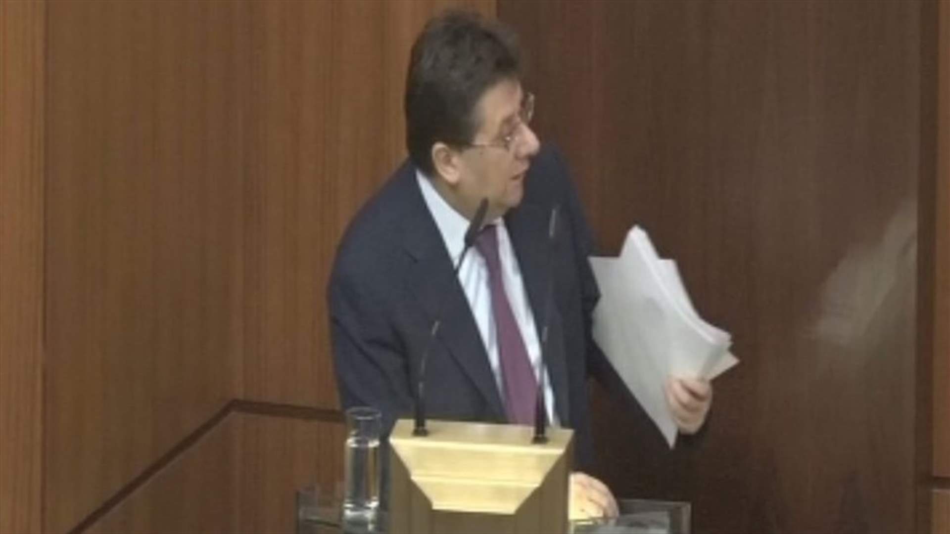 كنعان: مشروع قانون الموازنة يتضمن 55 مادة... وهذه توصيات لجنة المال